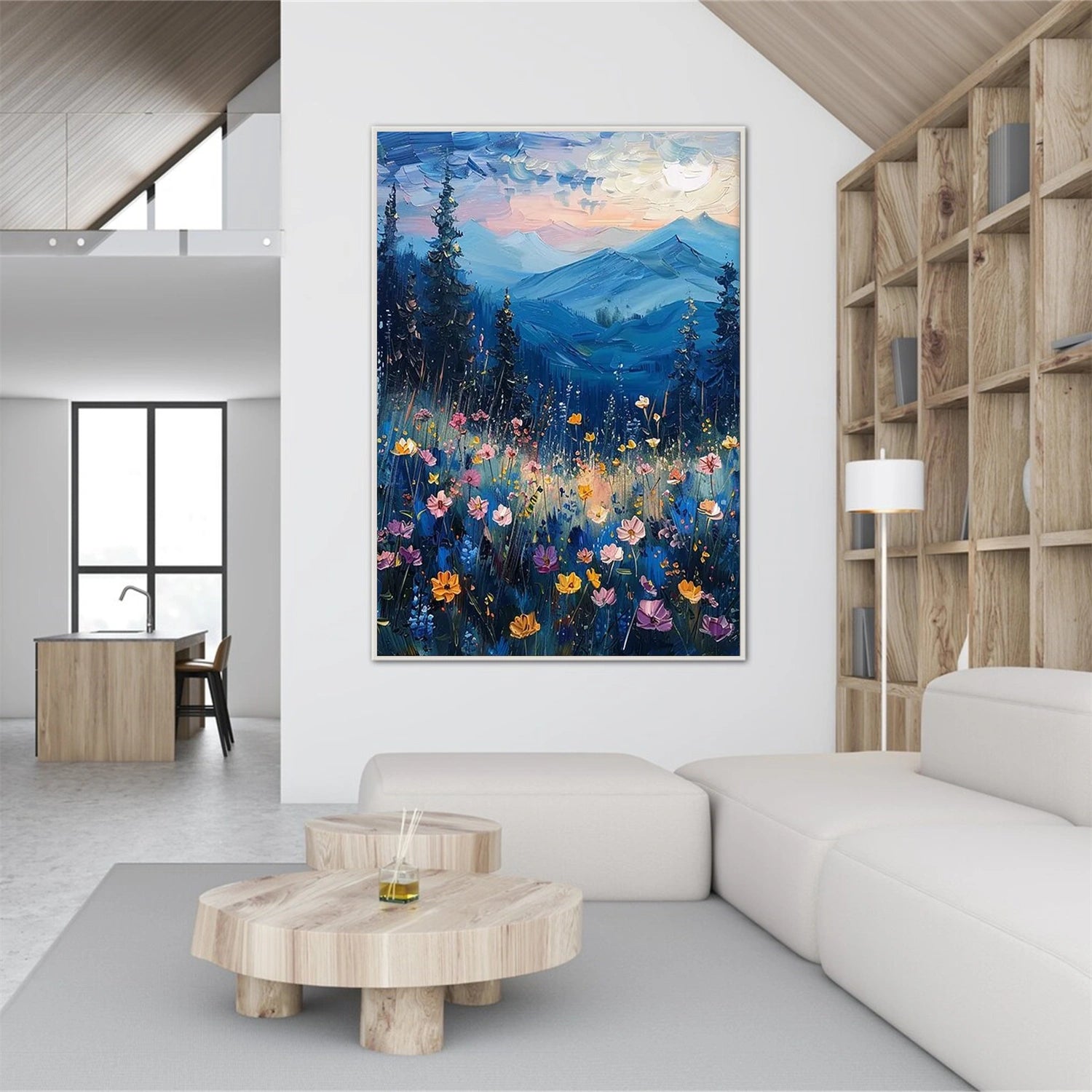 Flower & Tree Abstract Wall Art #ML119