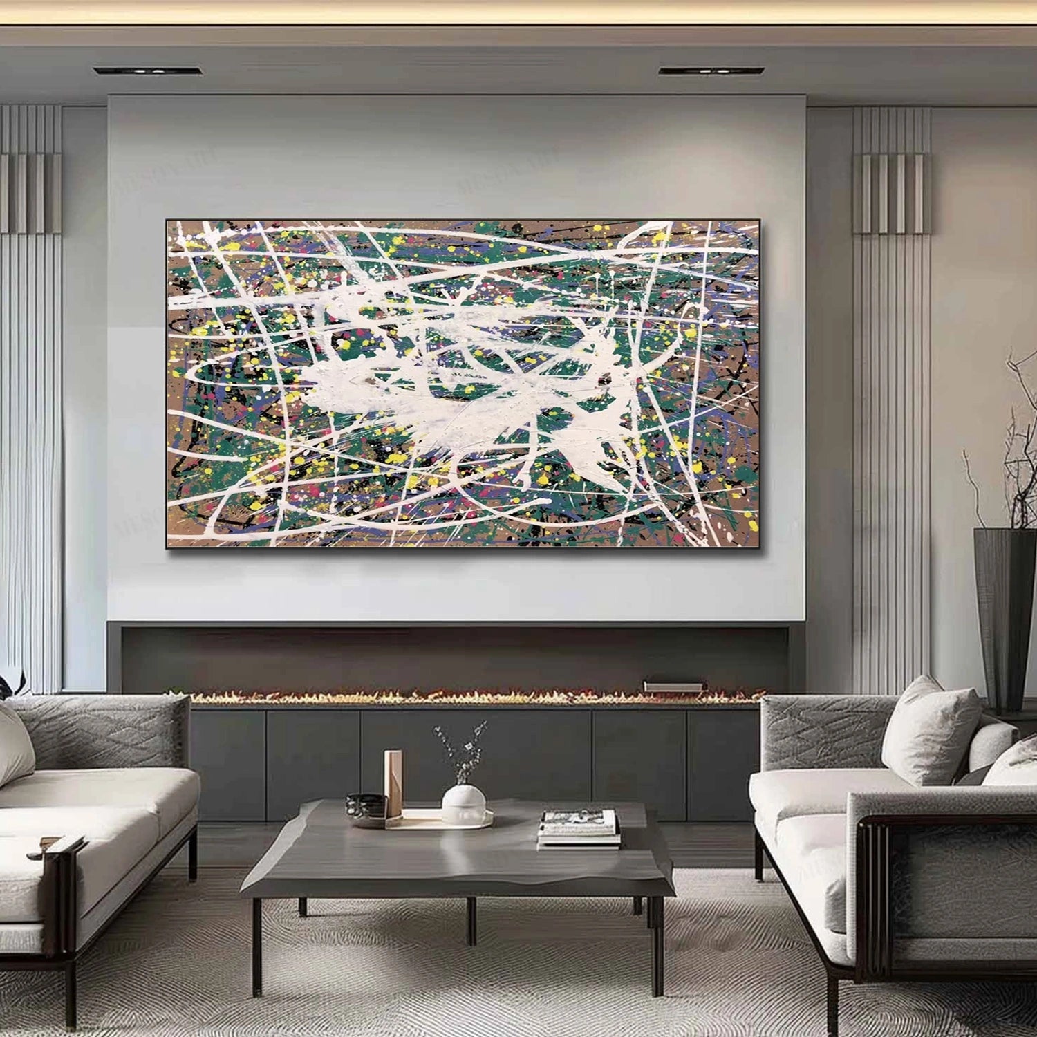 Pollock Art #JA007