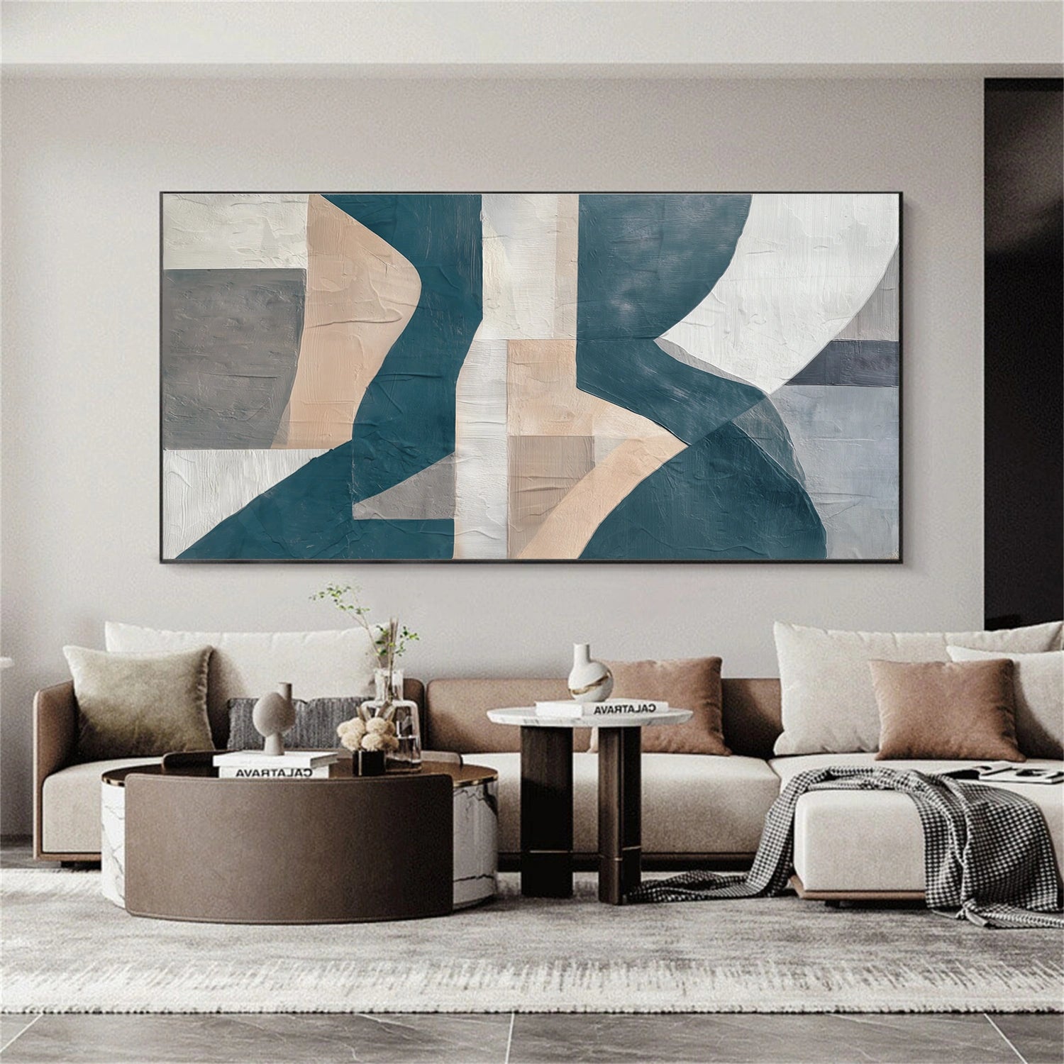 Abstract Canvas Art #WS874