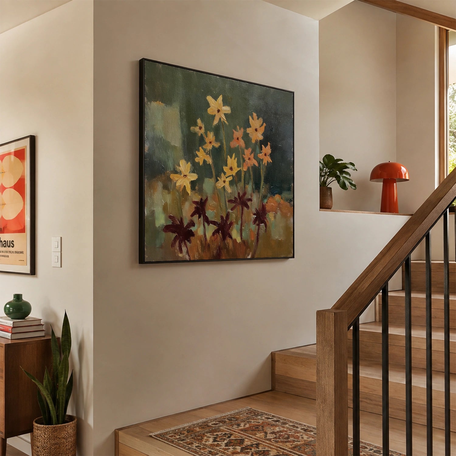Flower & Tree Abstract Wall Art #ML272