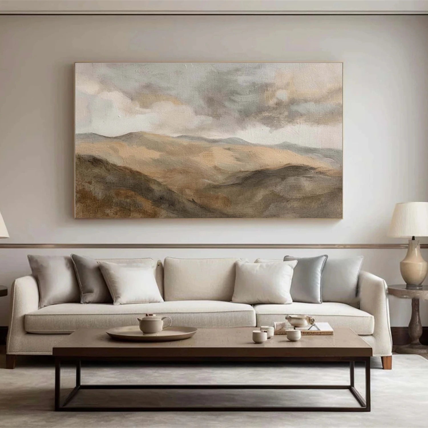 Minimalist Mountain Canvas Art #MM390