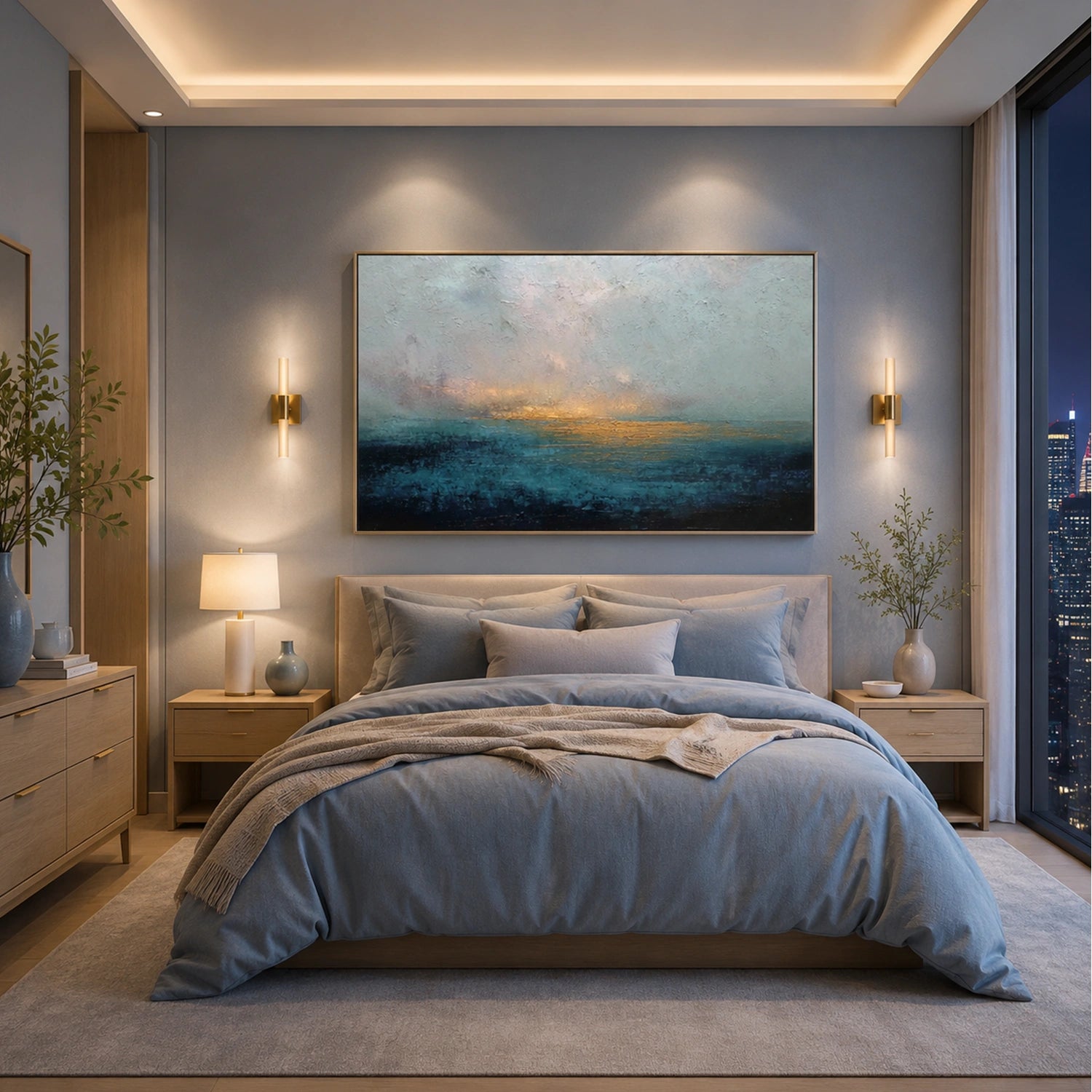 Abstract Canvas Art #WS1086