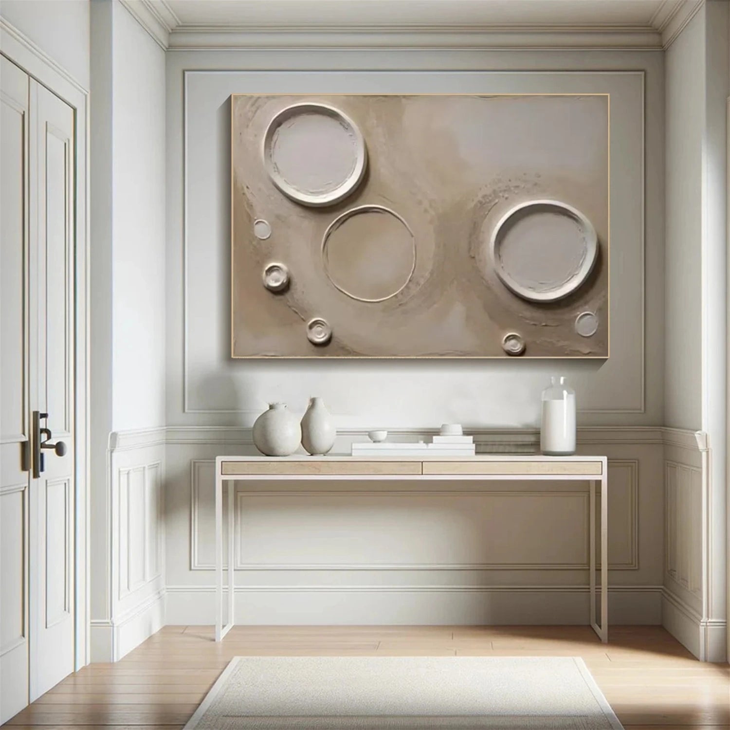 Minimalist Textured Canvas Art Set of 3 #MM308