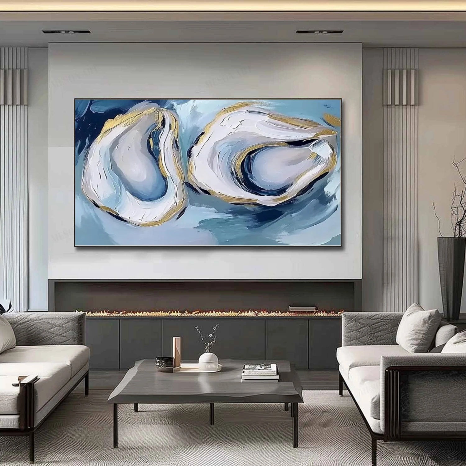 Abstract Canvas Art #WS809