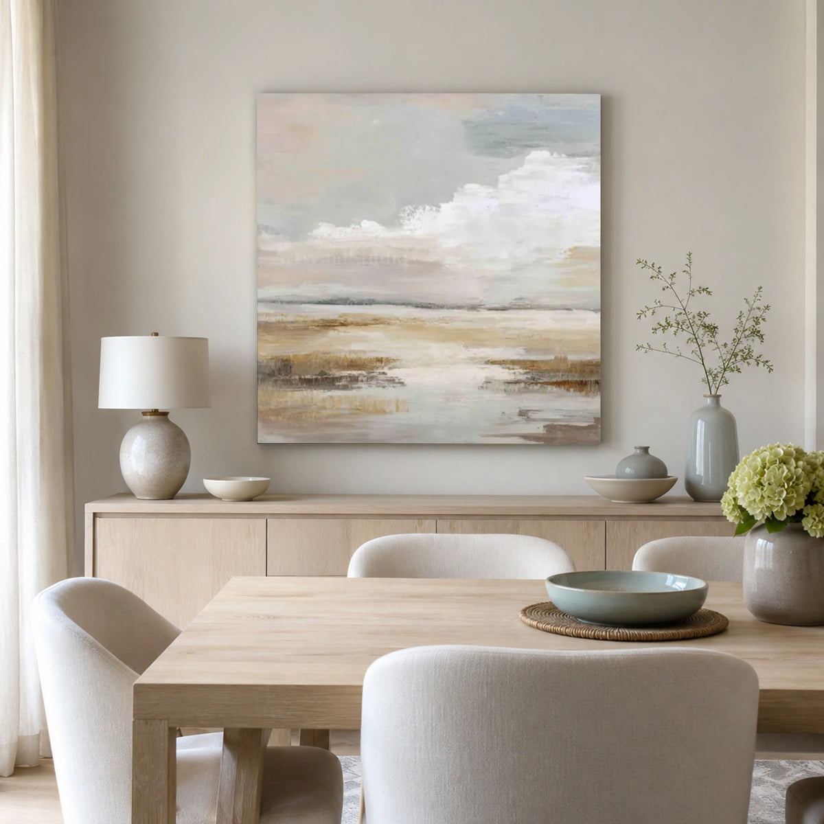 Sea & Sky Abstract Wall Art #MS380