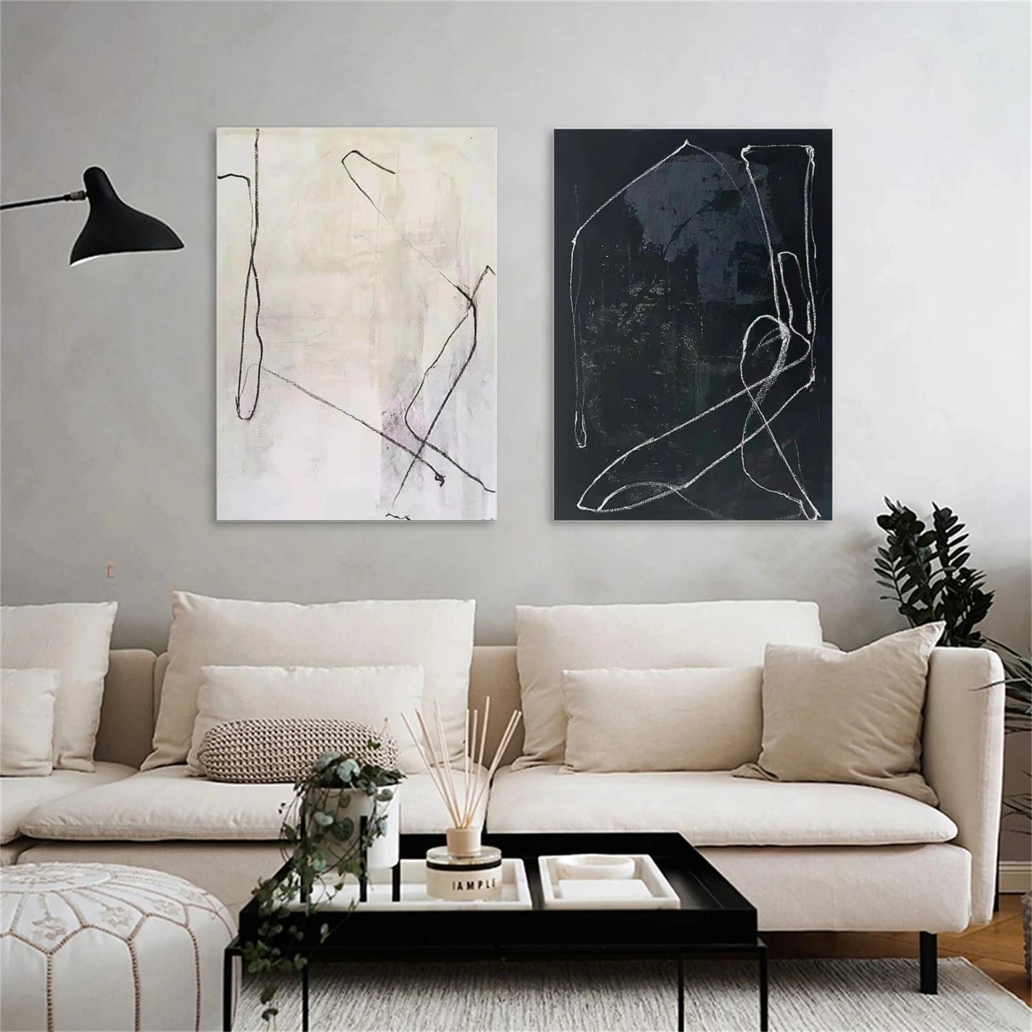 Abstract Tranquility Set of 2 #WS871