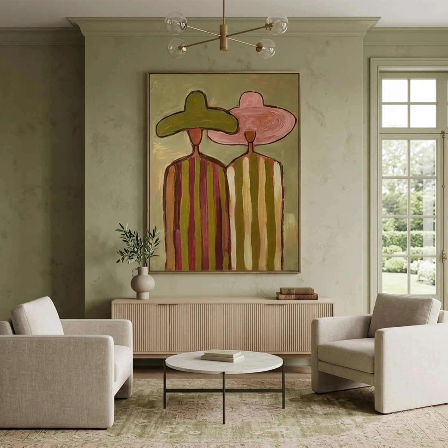 Vintage Americana Art #VA041