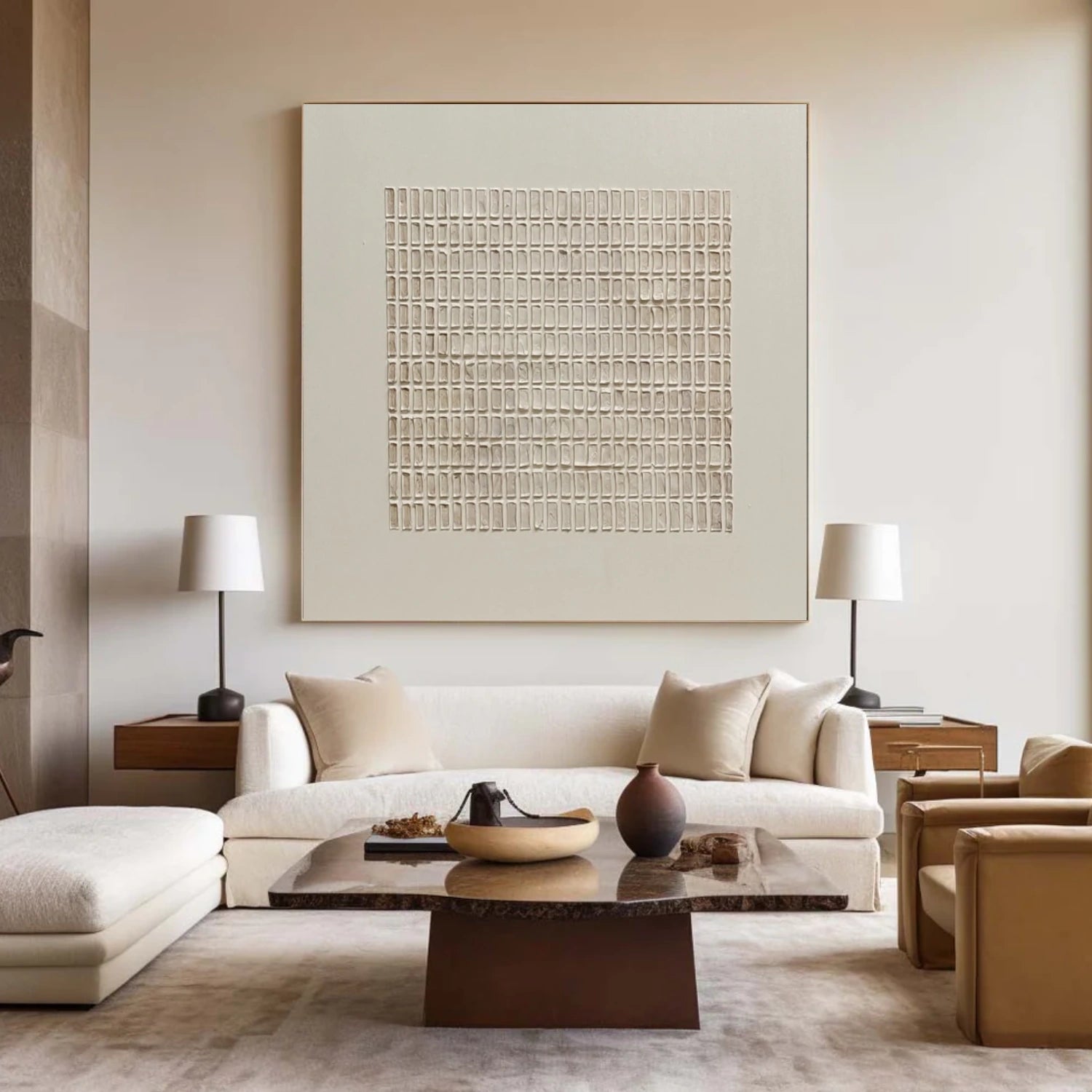 Wabi Sab Textured Canvas Art #WS908