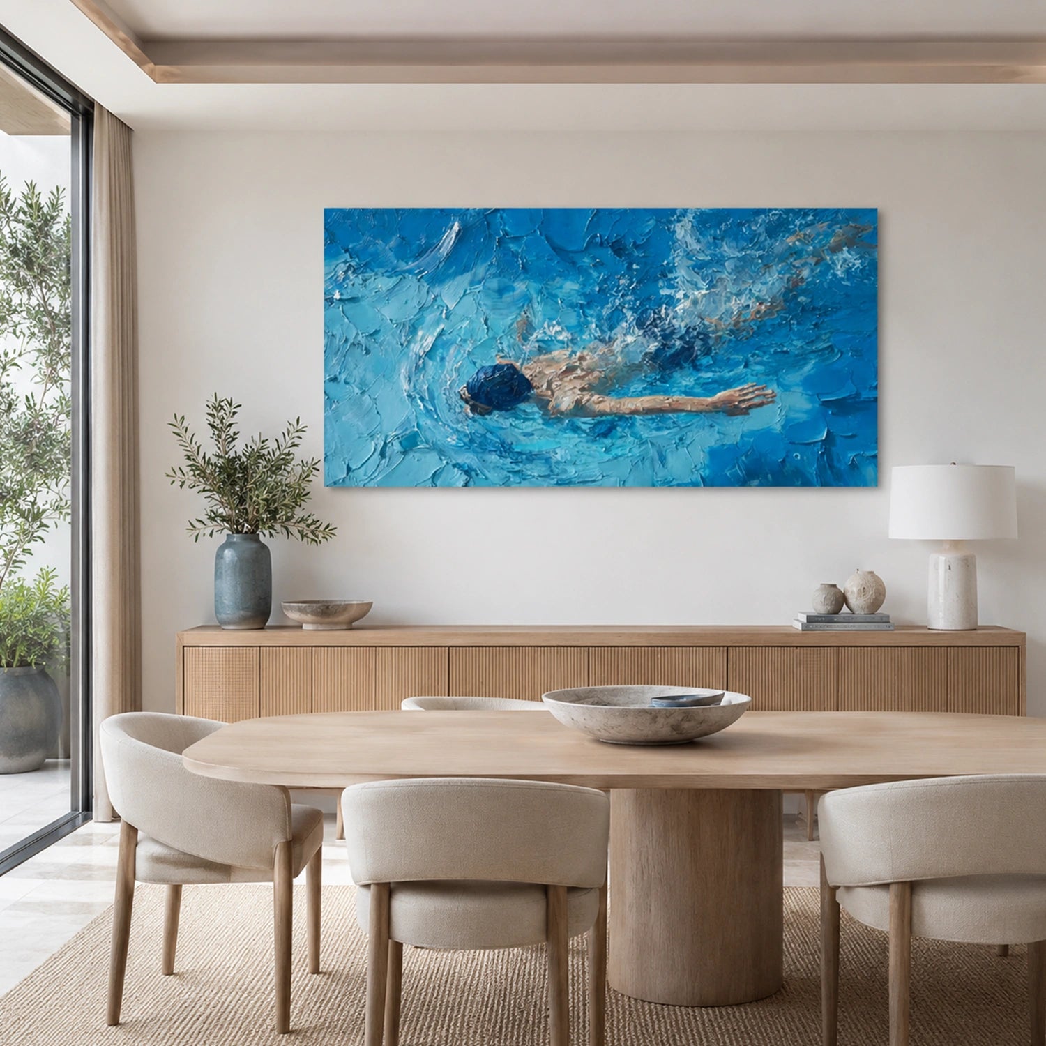Swimming Sport Wall Art #SA108