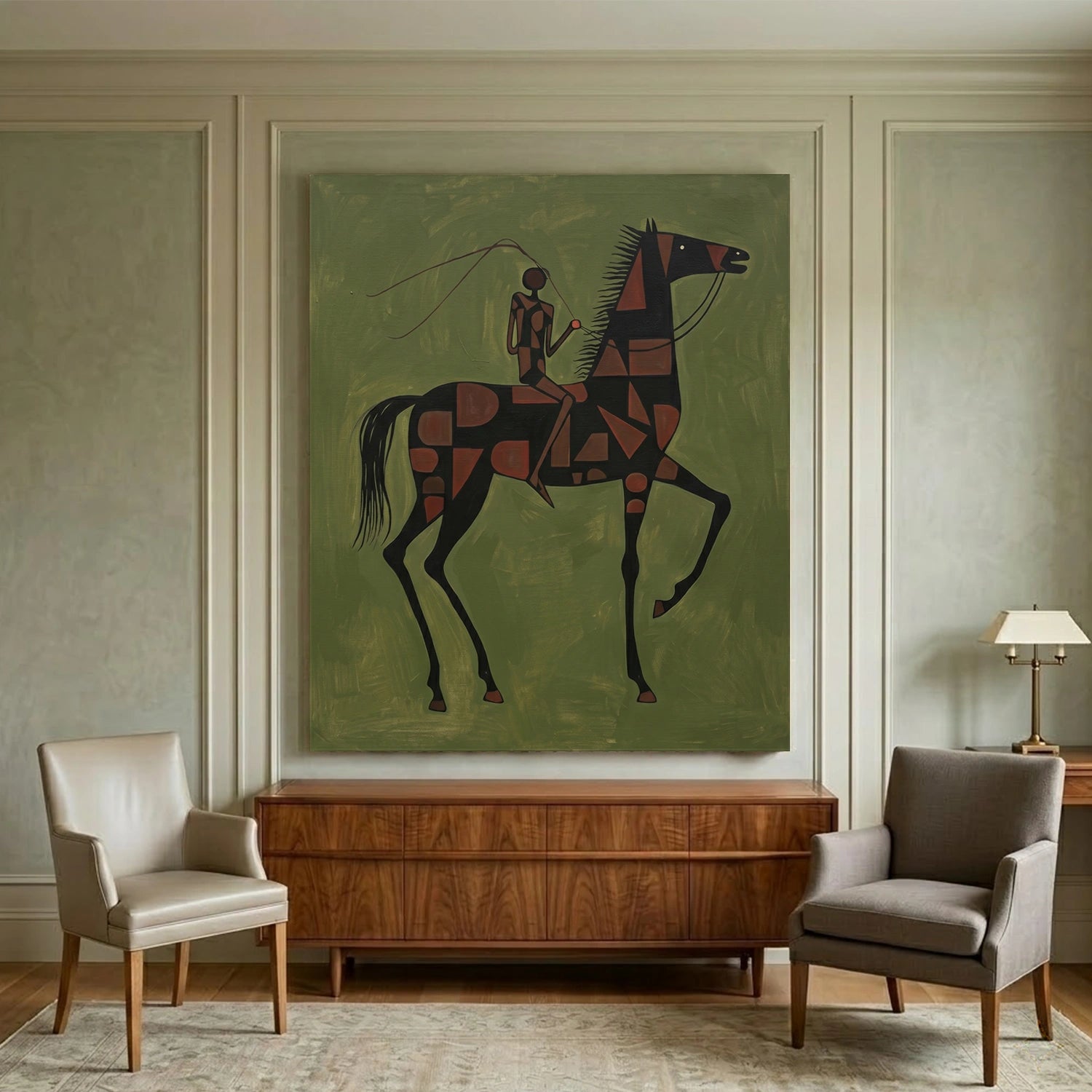 Vintage Americana Art #VA077