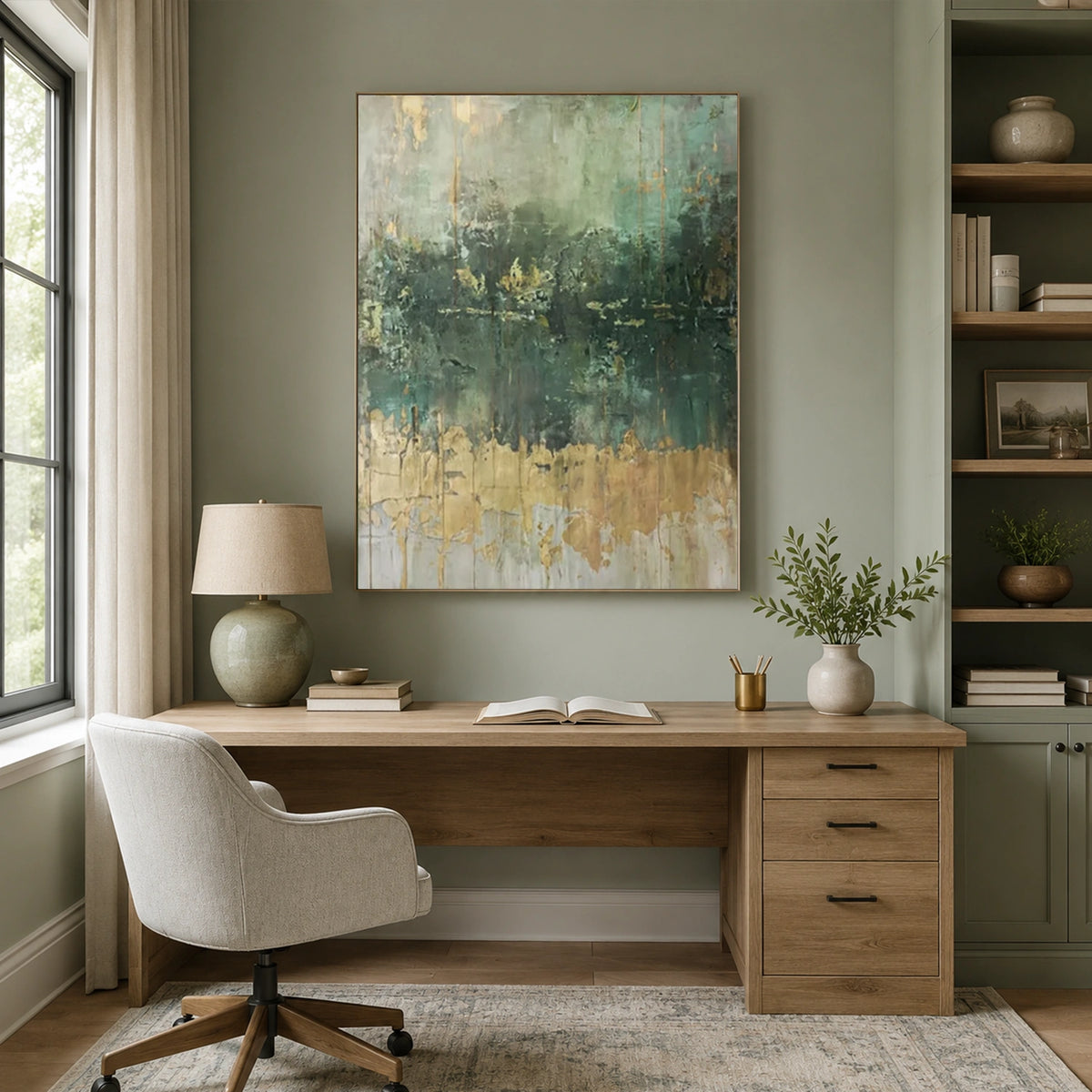 Abstract Canvas Art #WS1206