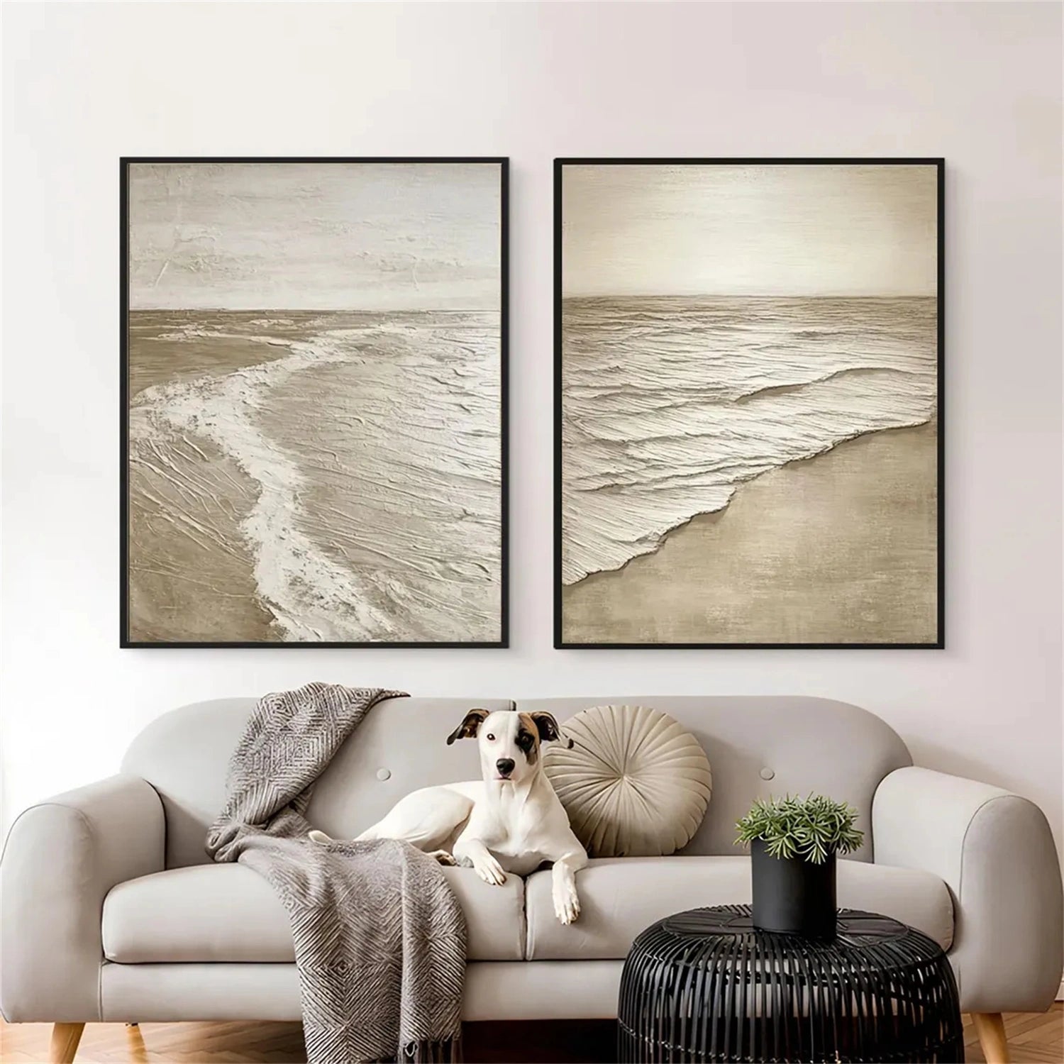 Minimalist Sea & Sky Art Set of 2 #MS081