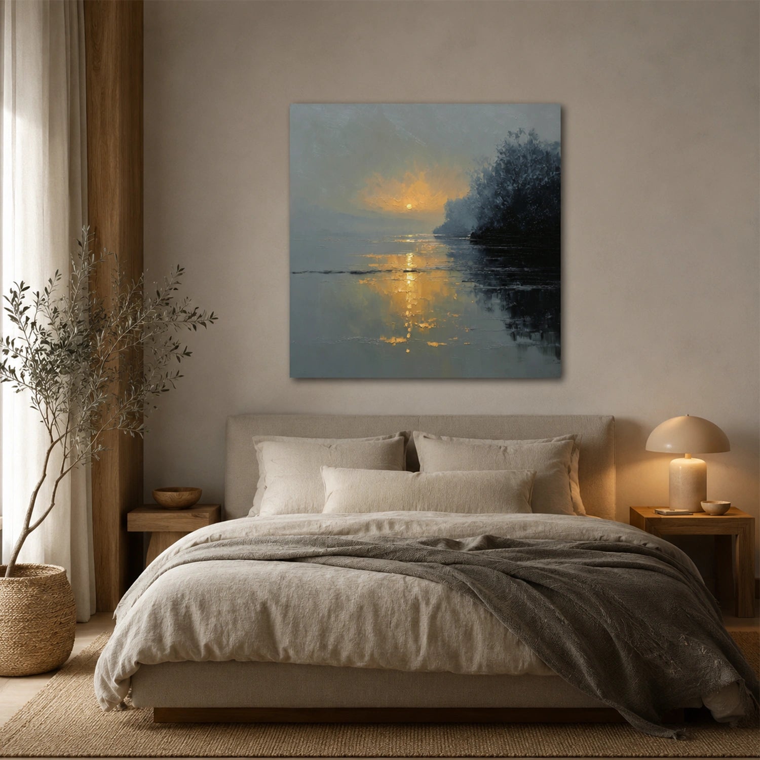 Sea & Sky Abstract Wall Art #MS335