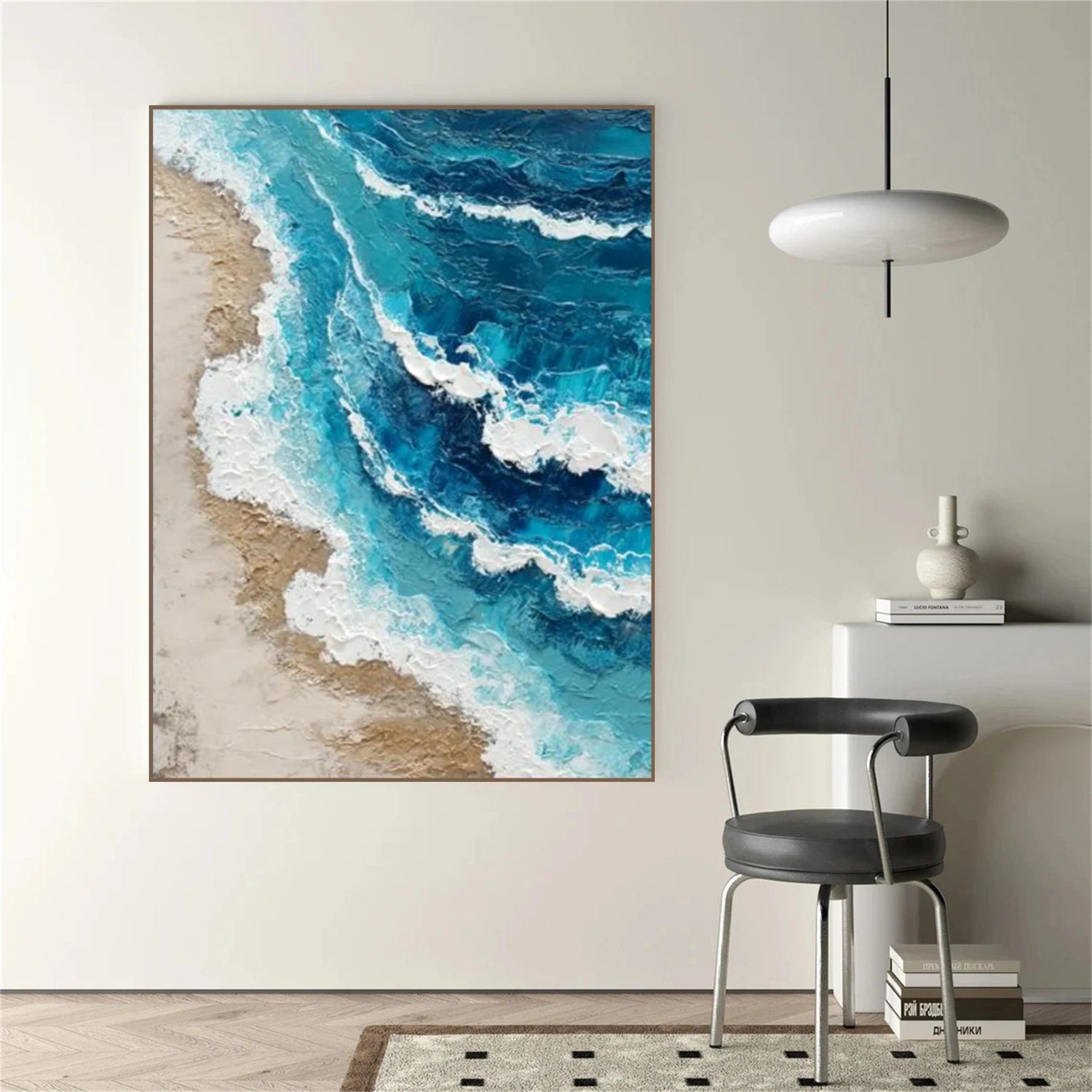 Sea & Sky Abstract Wall Art #MS215