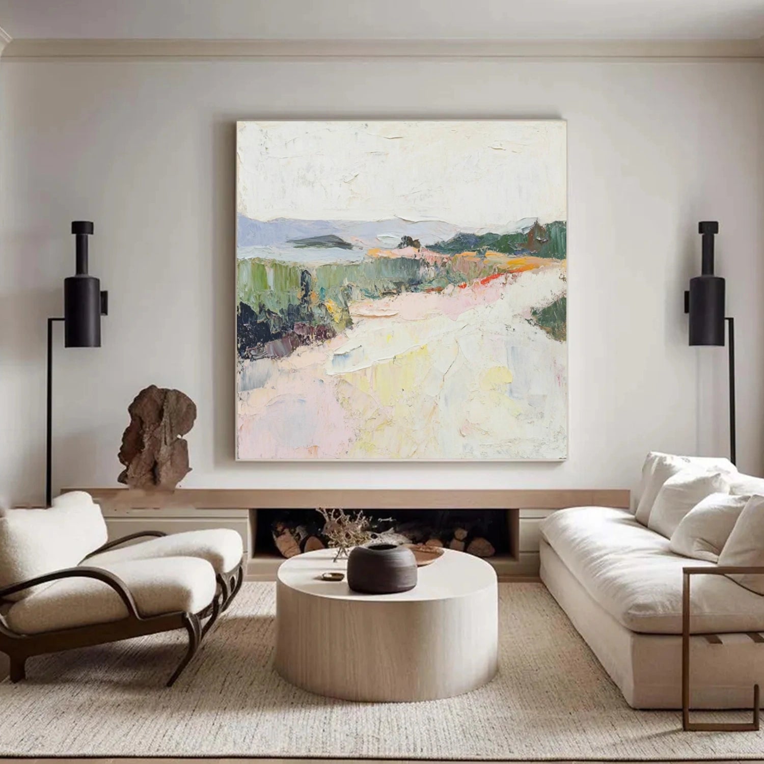 Abstract Canvas Art #WS913