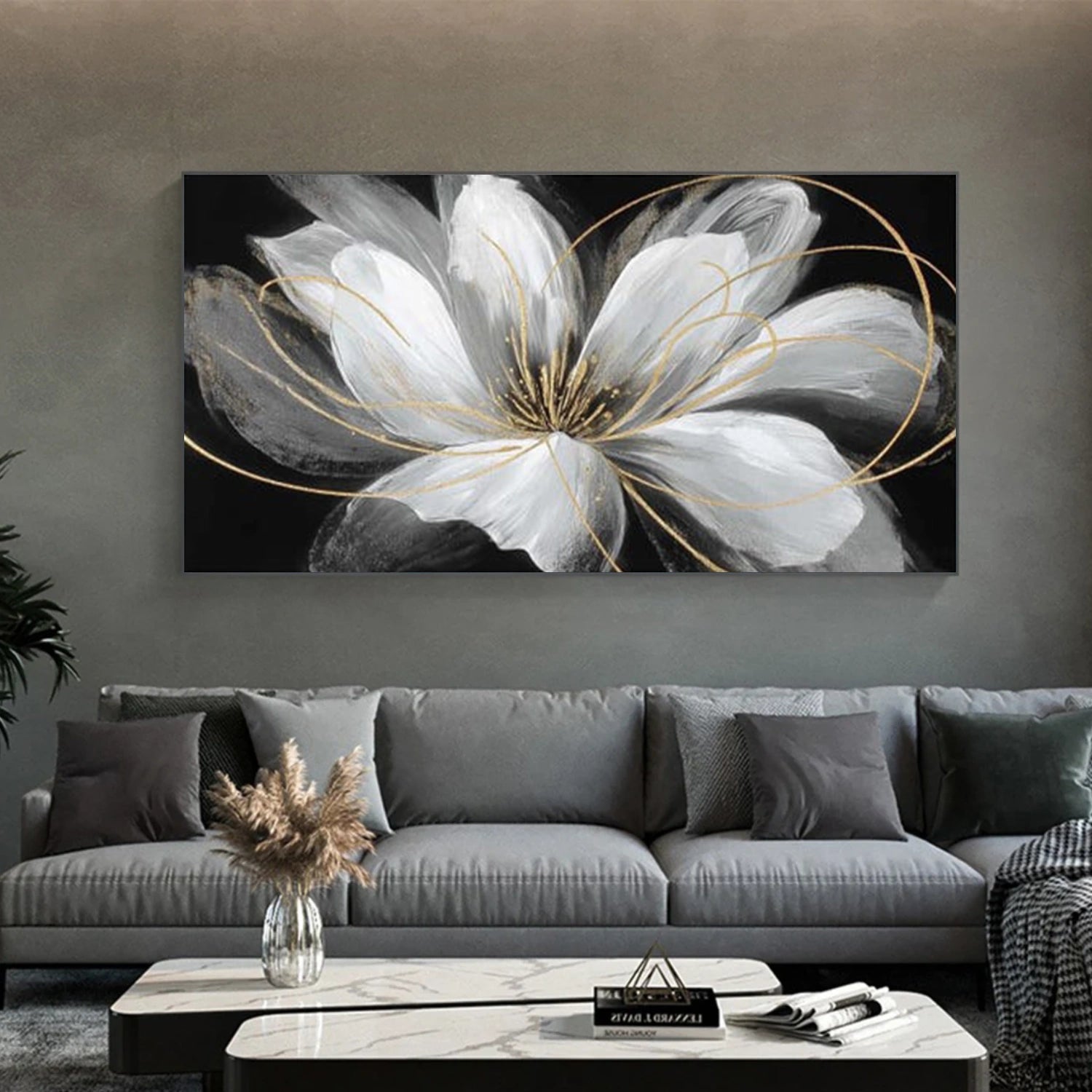 Flower & Tree Abstract Wall Art #ML218