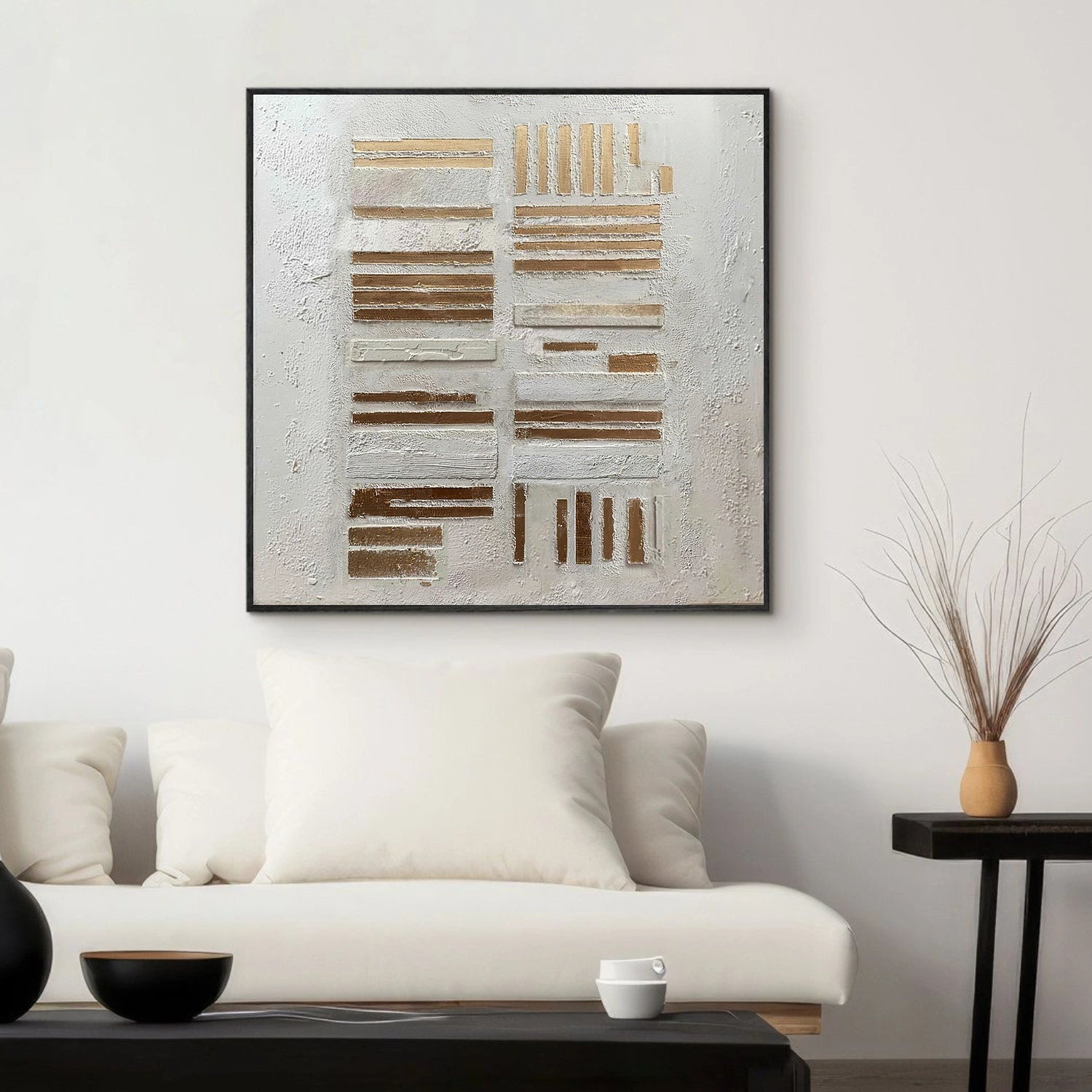 Wabi Sabi Textured Canvas Art #WS932