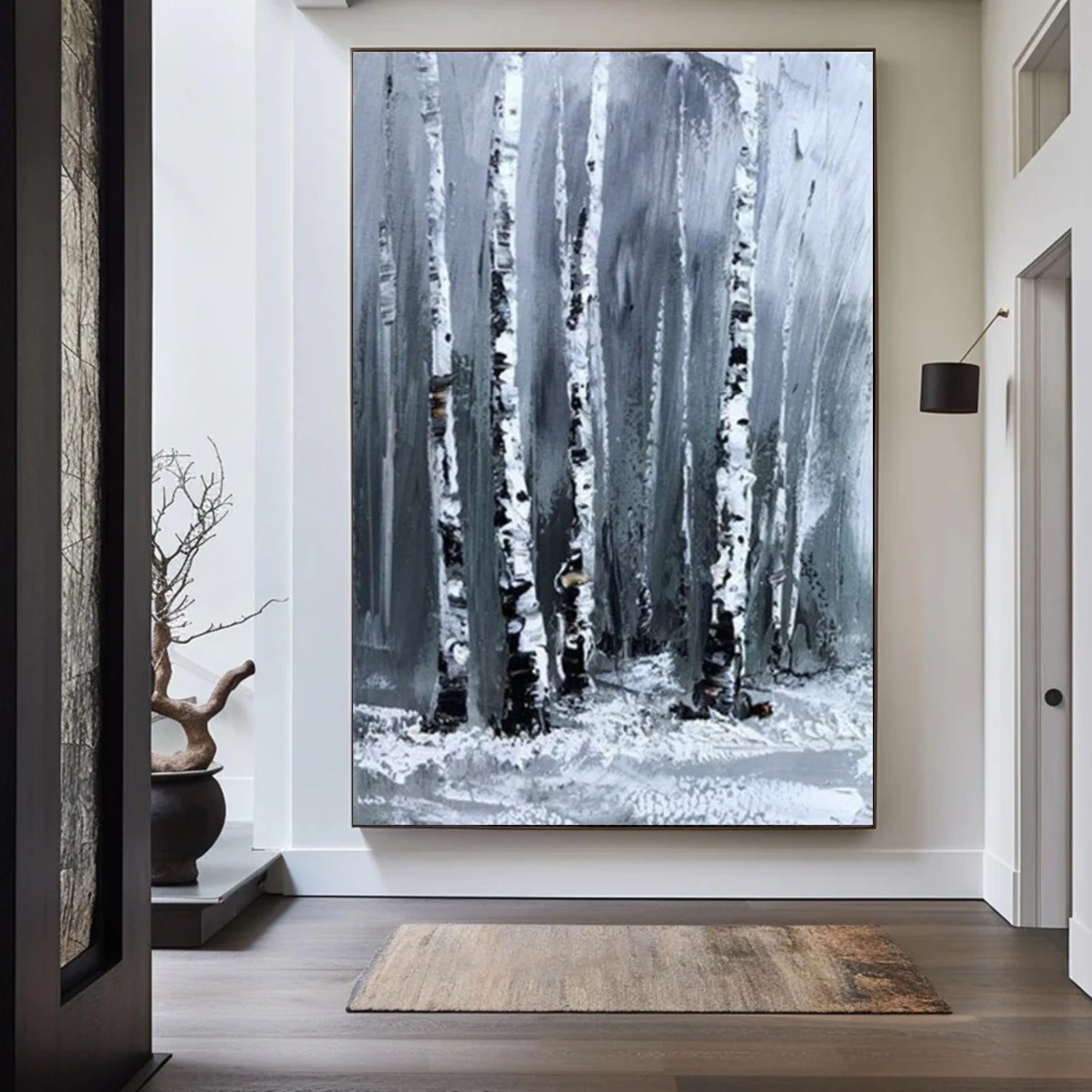 Flower & Tree Abstract Wall Art #ML162