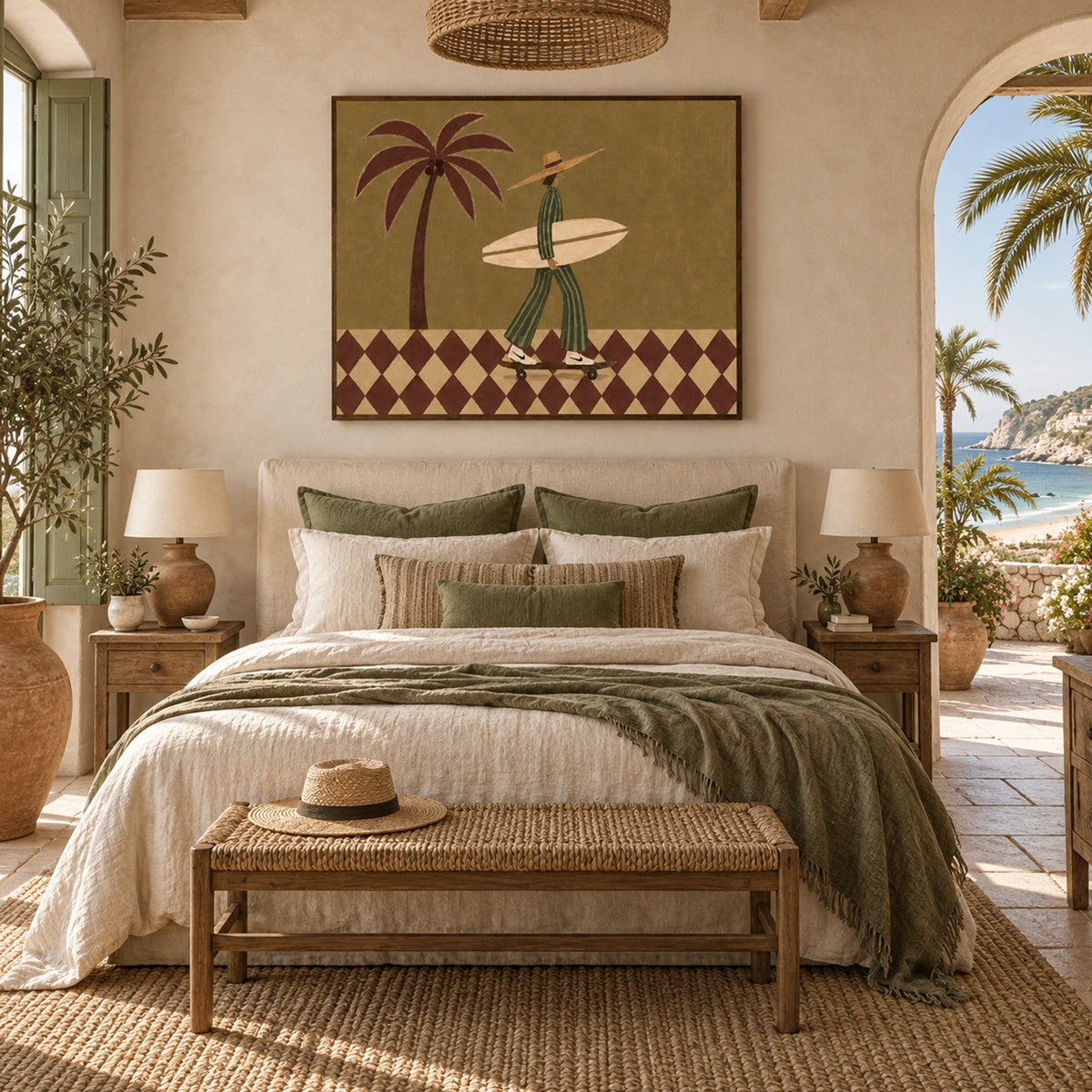 Abstract Portrait Wall Art #AP149