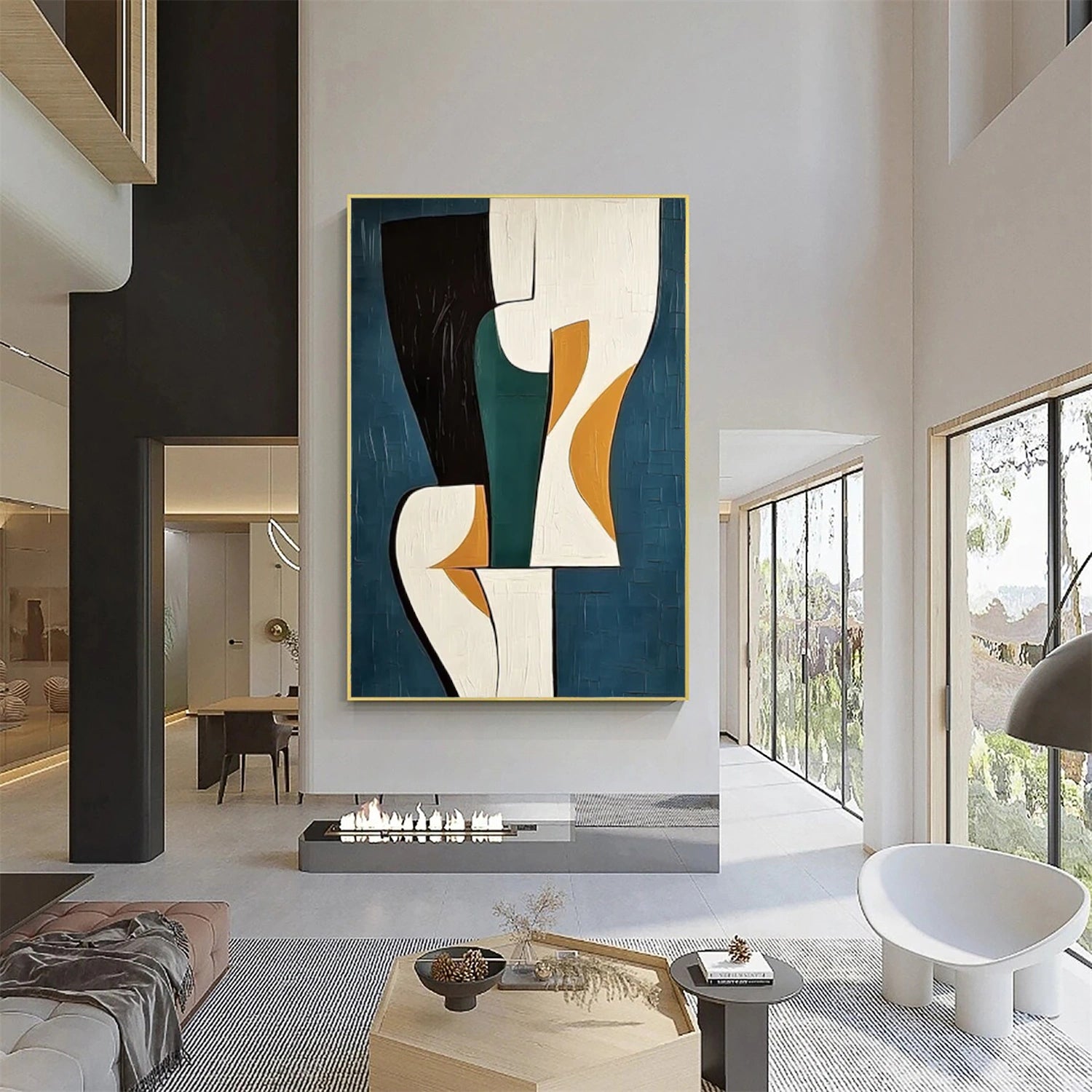 Abstract Canvas Art #WS734
