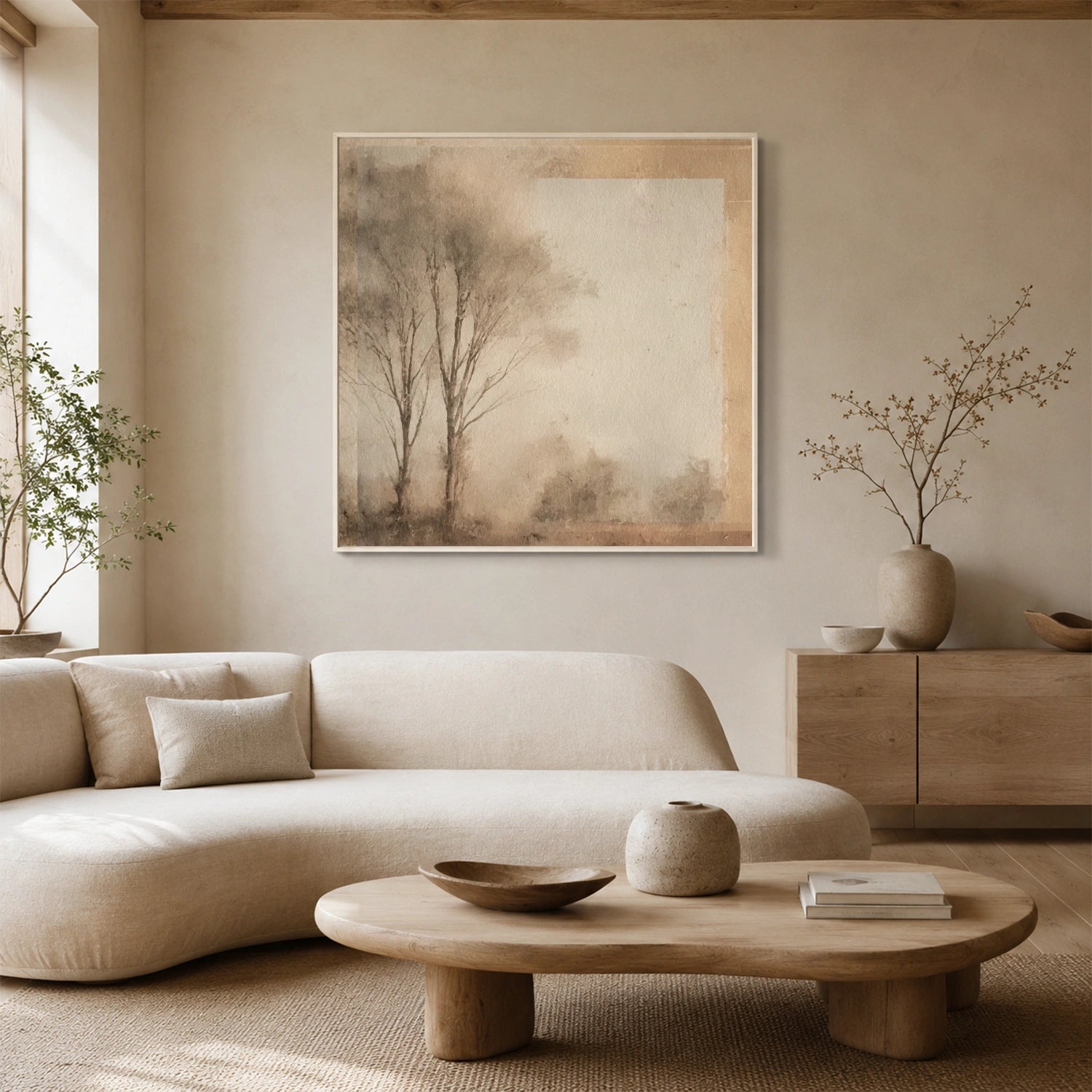 Flower & Tree Abstract Wall Art #ML262