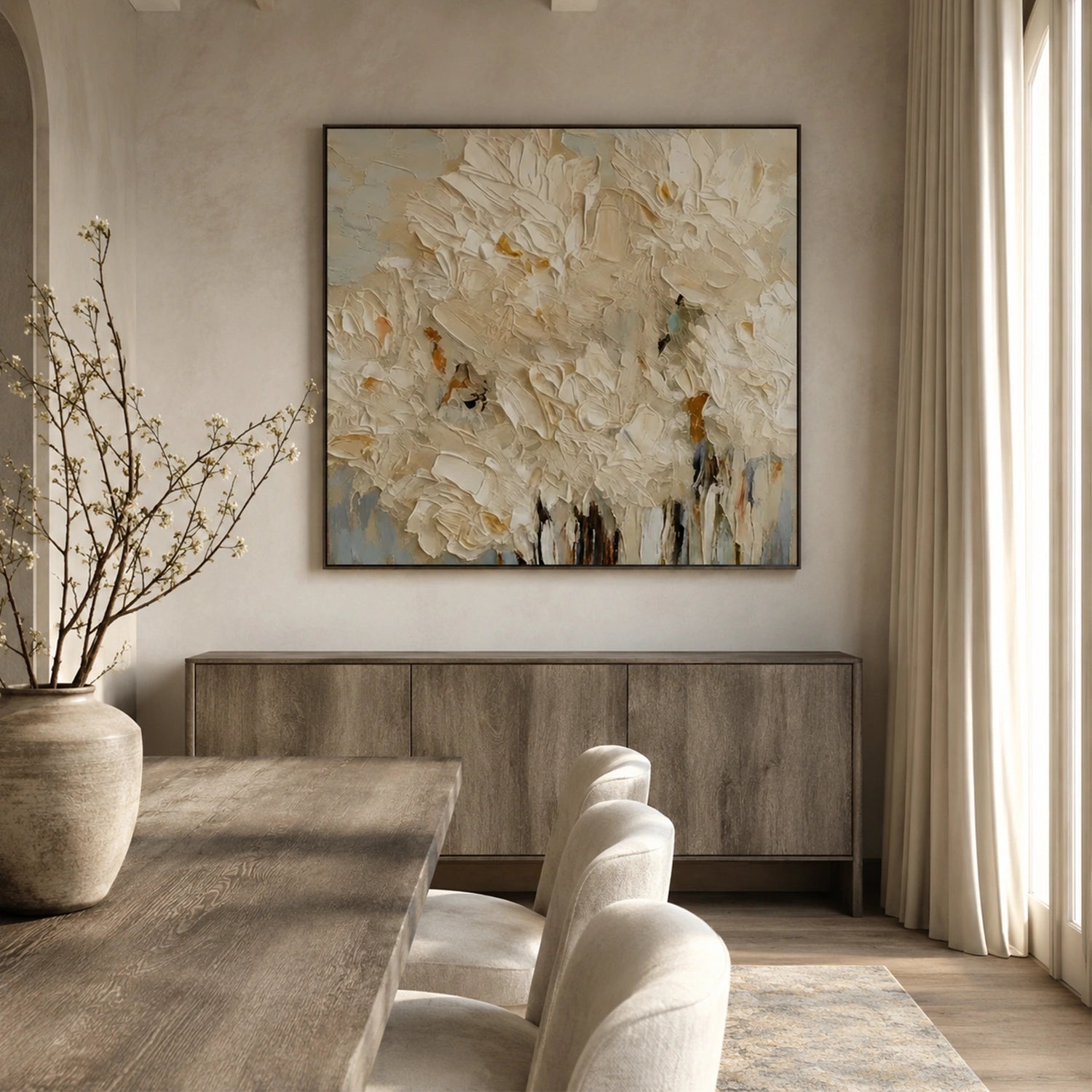 Flower & Tree Abstract Wall Art #ML283