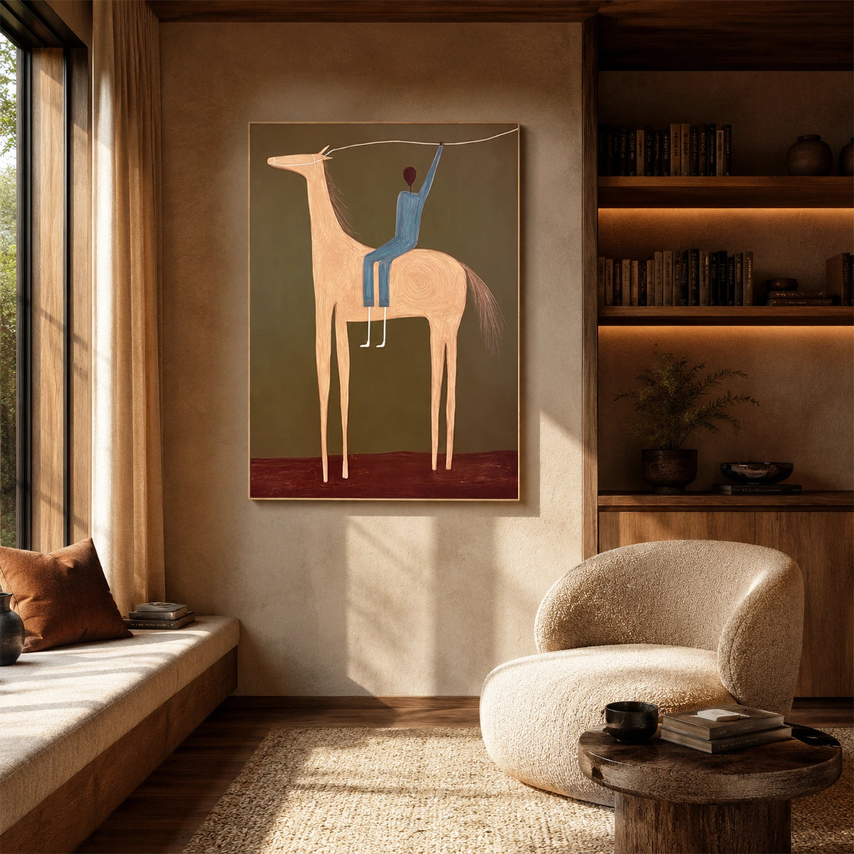 Western Cowboy Art #VA203