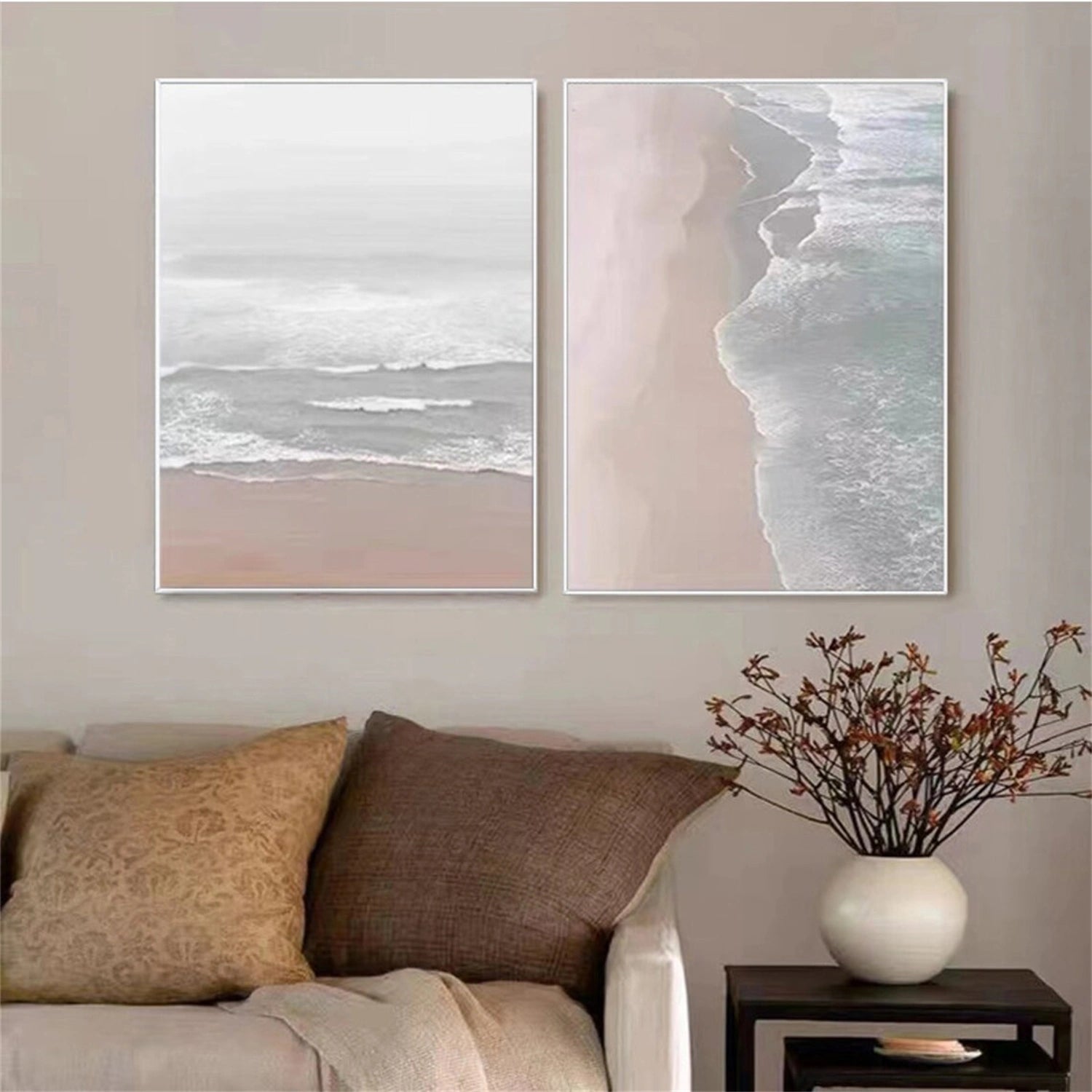 Minimalist Sea & Sky Art Set of 2 #MS032