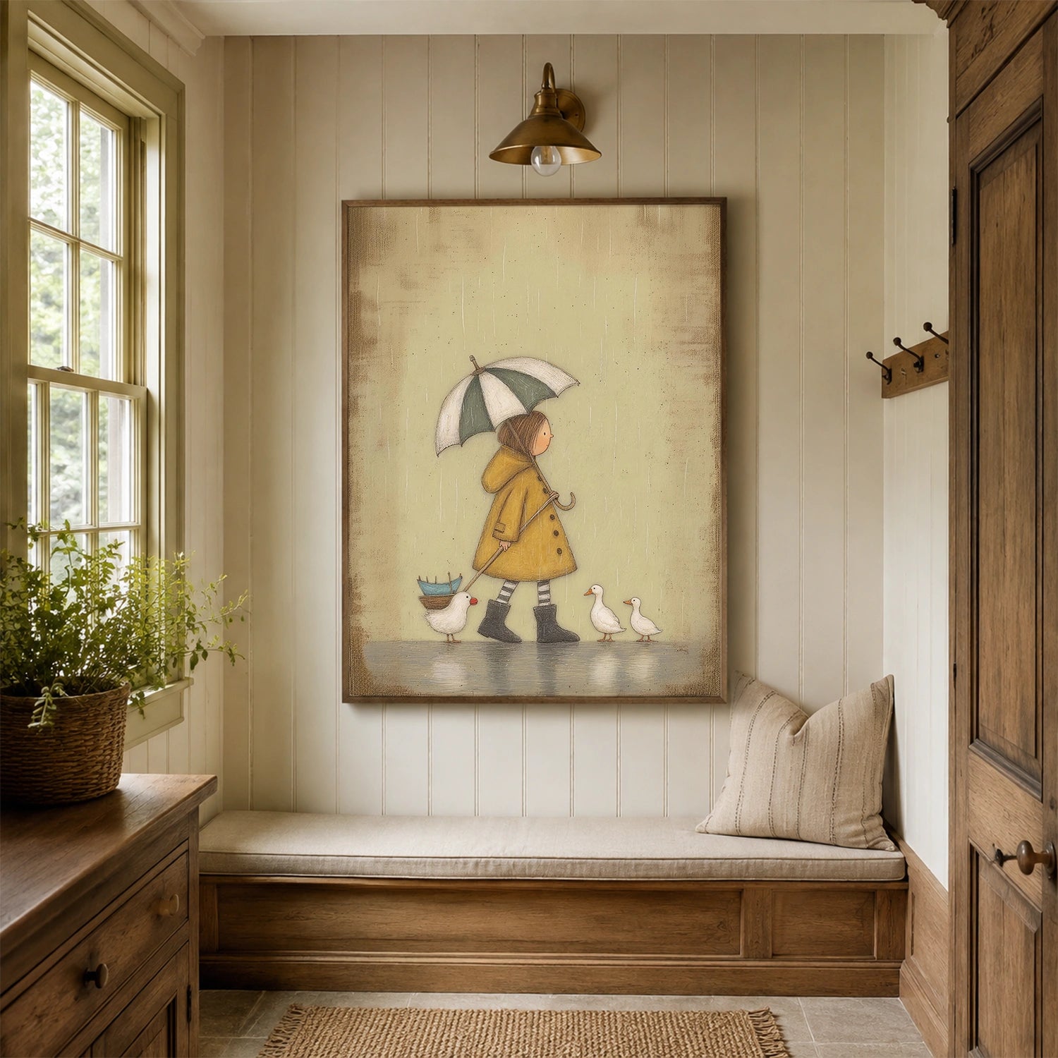 Abstract Portrait Wall Art #AP140