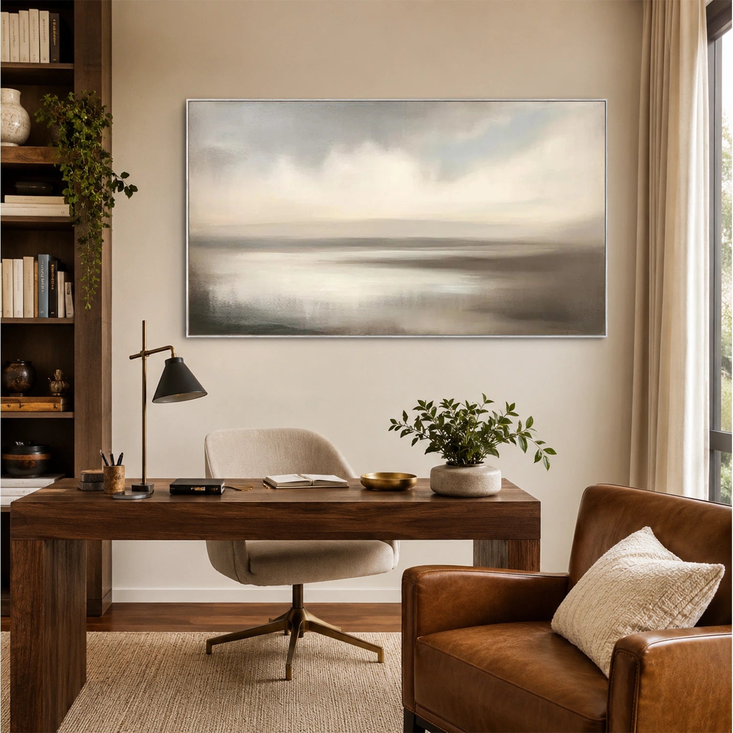 Sea & Sky Abstract Wall Art #MS357
