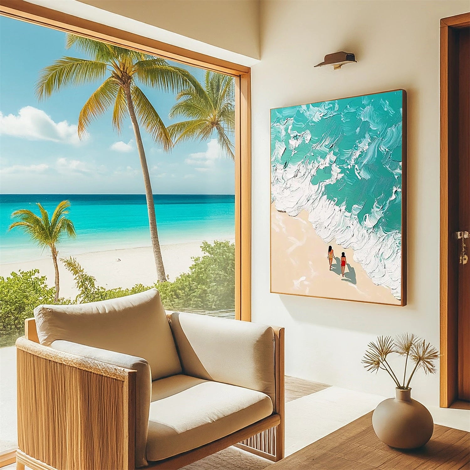 Swimming Sport Textured Wall Art #SA016