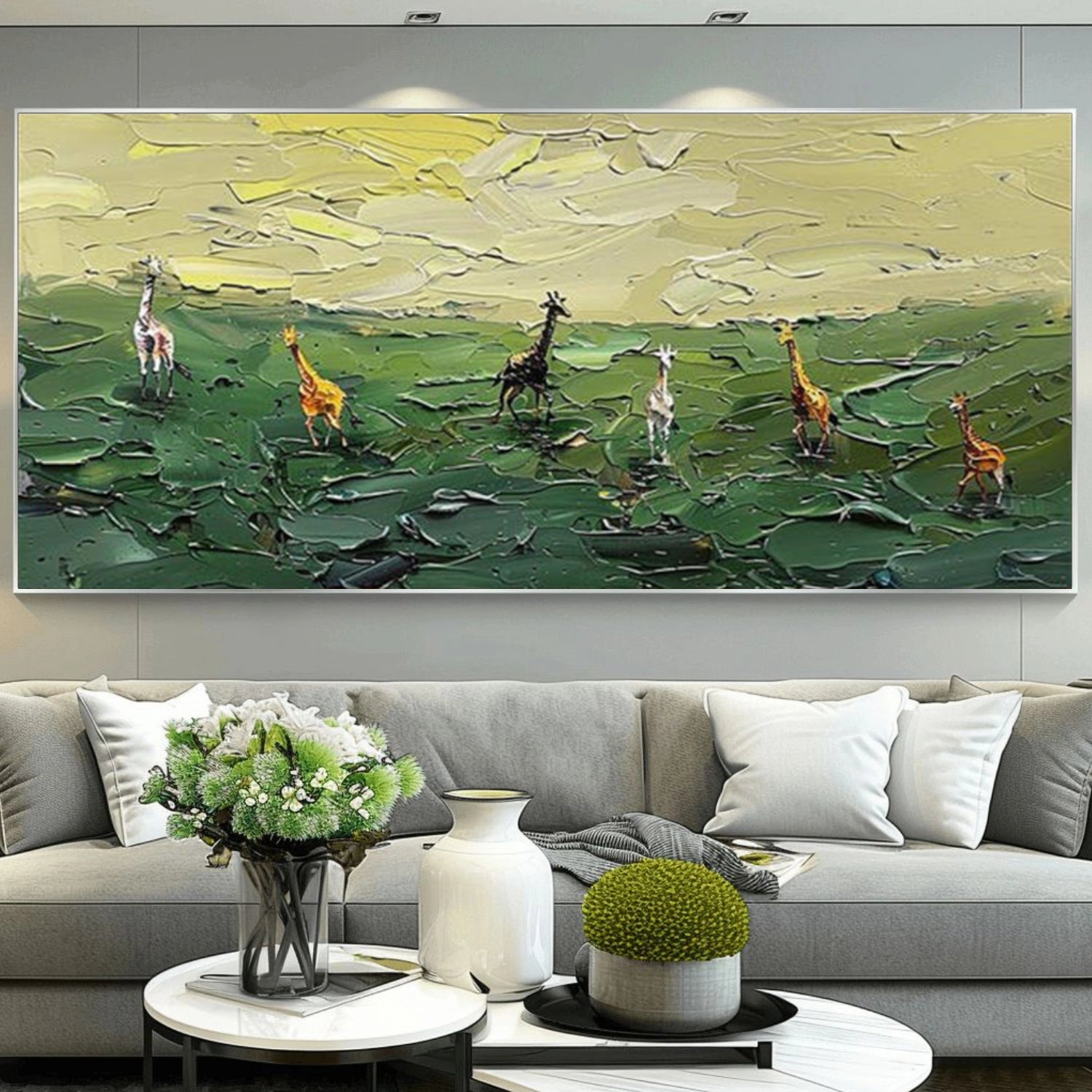 Abstract Animal Wall Art #AL180