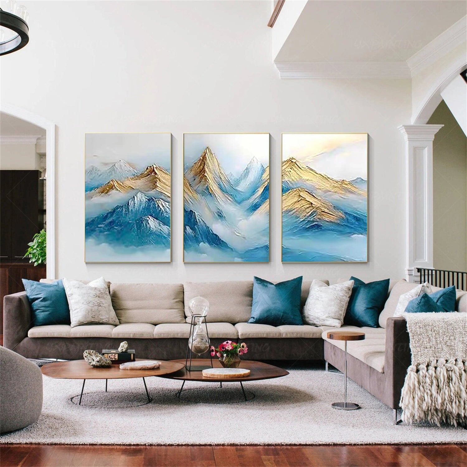 Minimalist Mountain Canvas Art Set of 3 #MM301