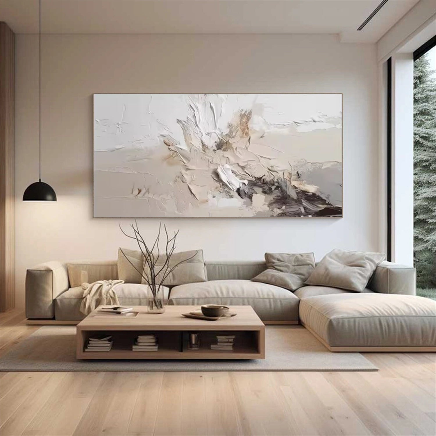 Abstract Textured Canvas Art #WS880