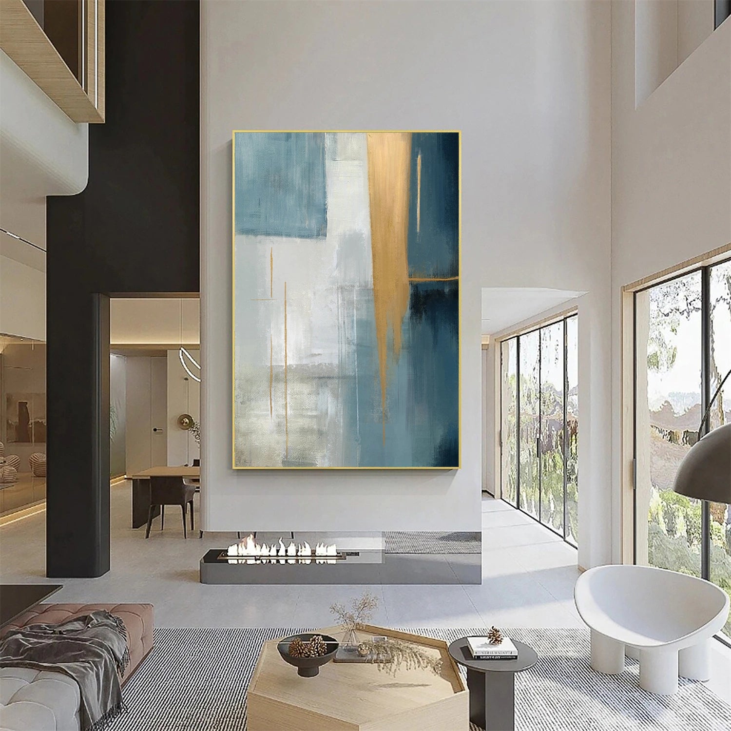 Abstract Canvas Art #WS582