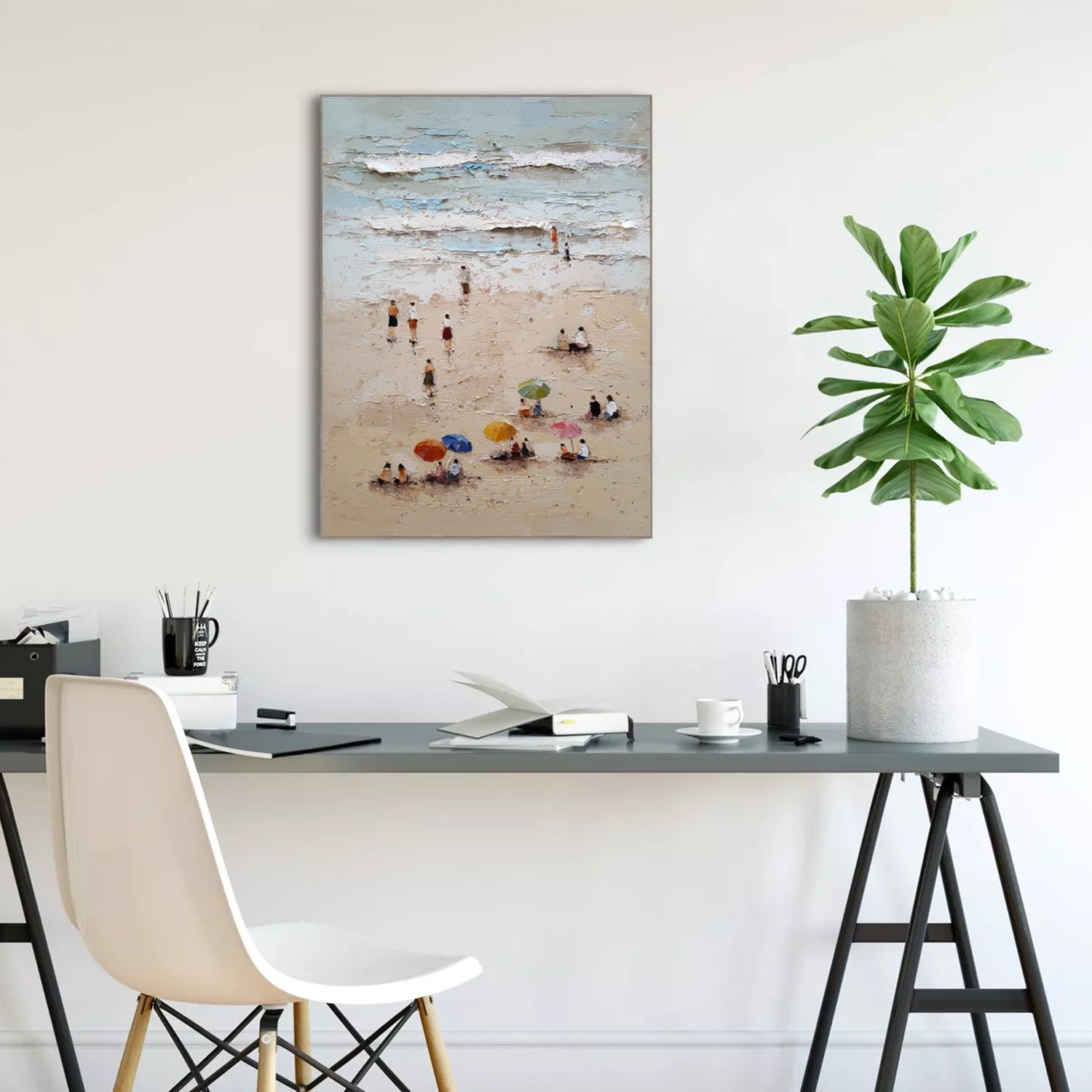 Sea & Sky Abstract Wall Art #MS298