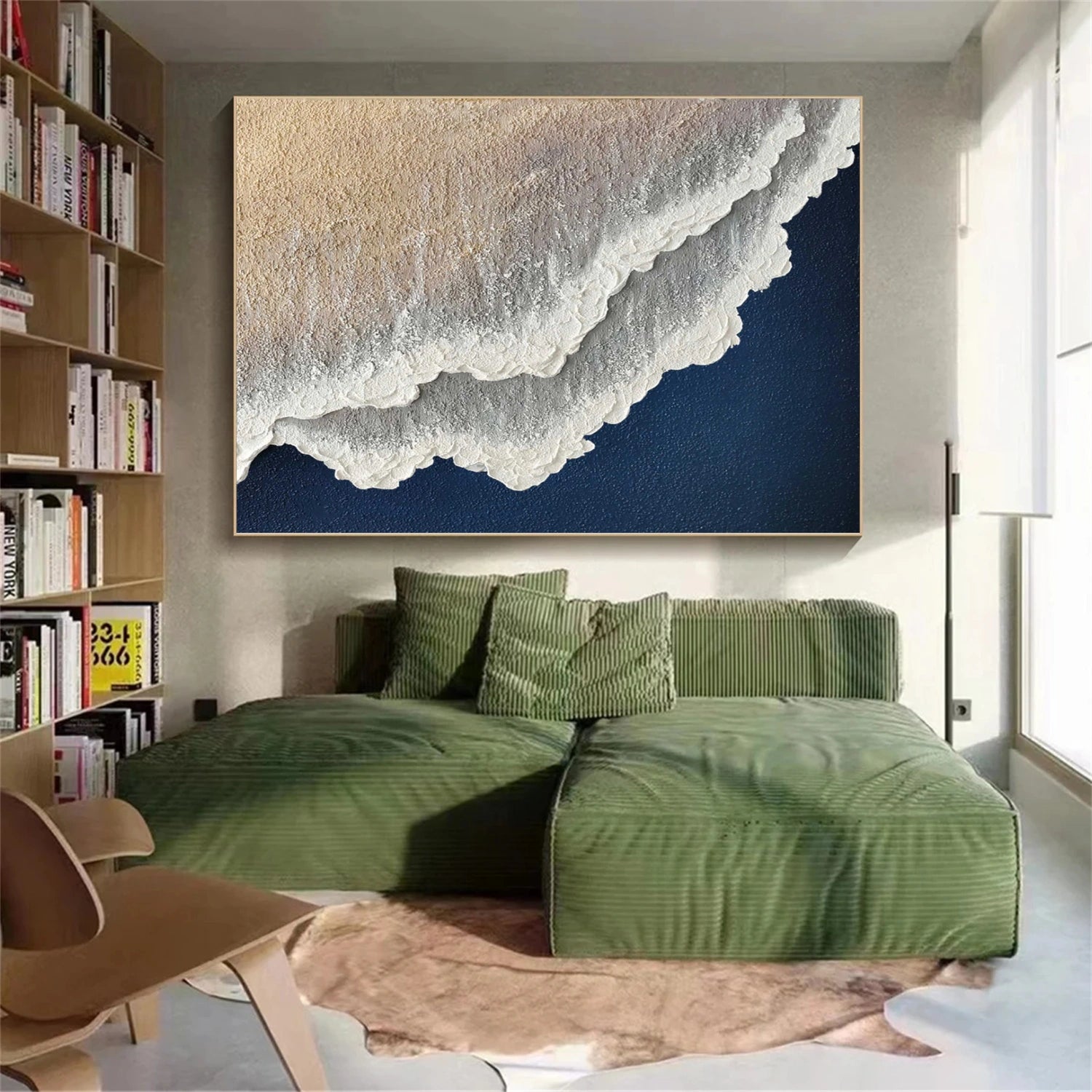 Sea & Sky Abstract Wall Art #MS159