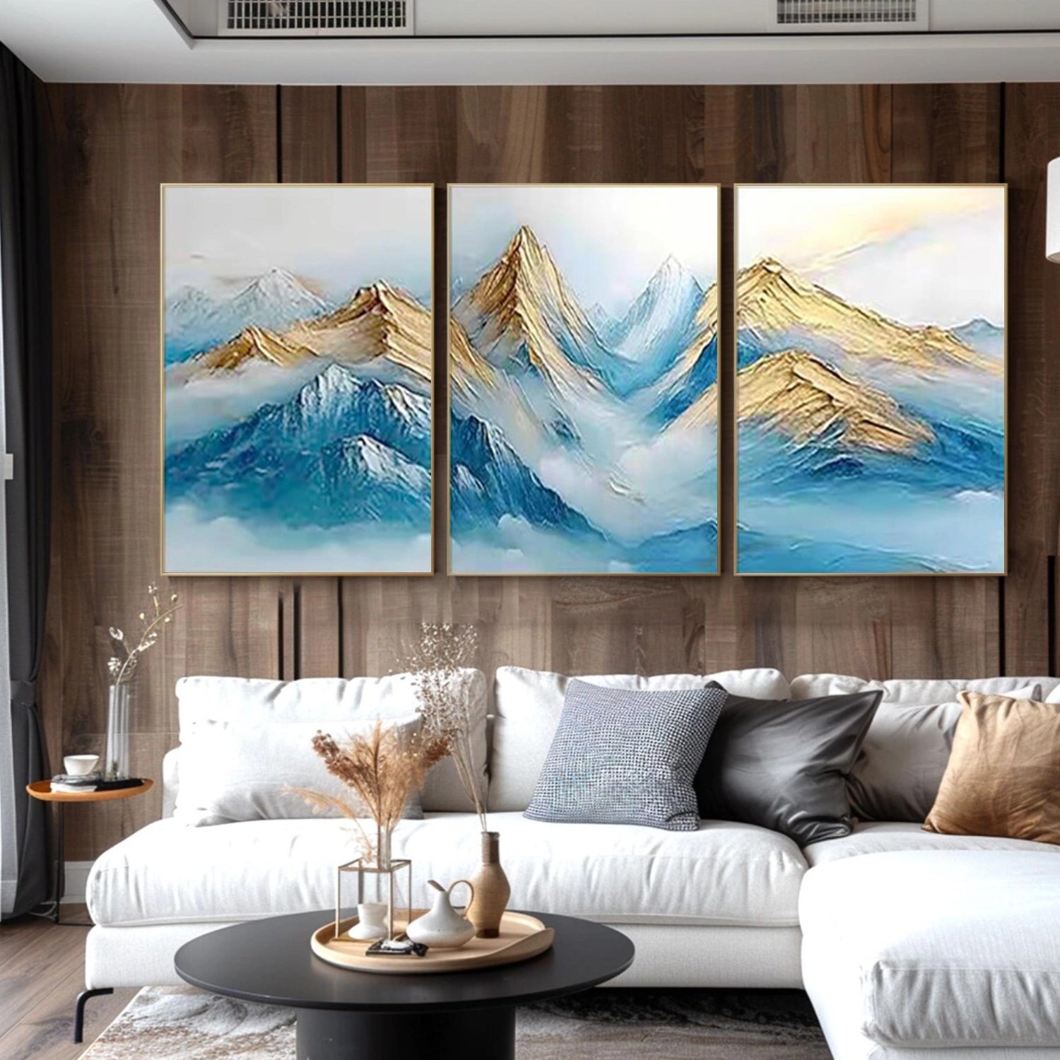 Minimalist Mountain Canvas Art Set of 3 #MM301