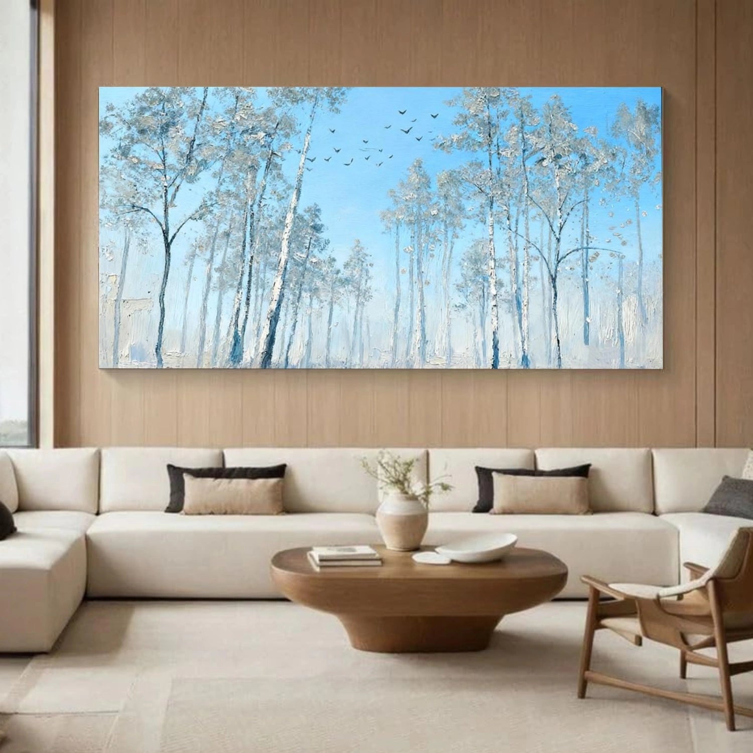 Flower & Tree Abstract Wall Art #ML179