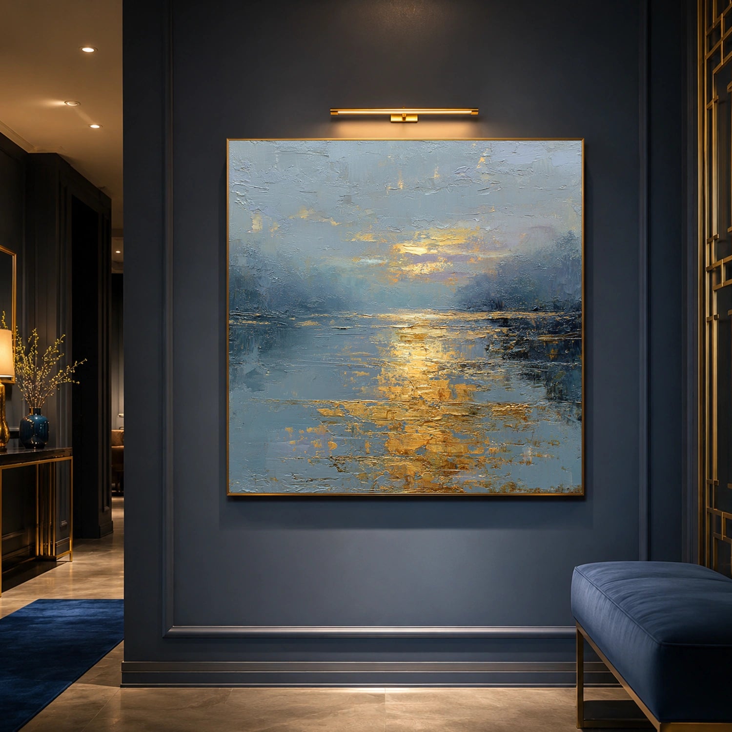 Sea & Sky Abstract Wall Art #MS339