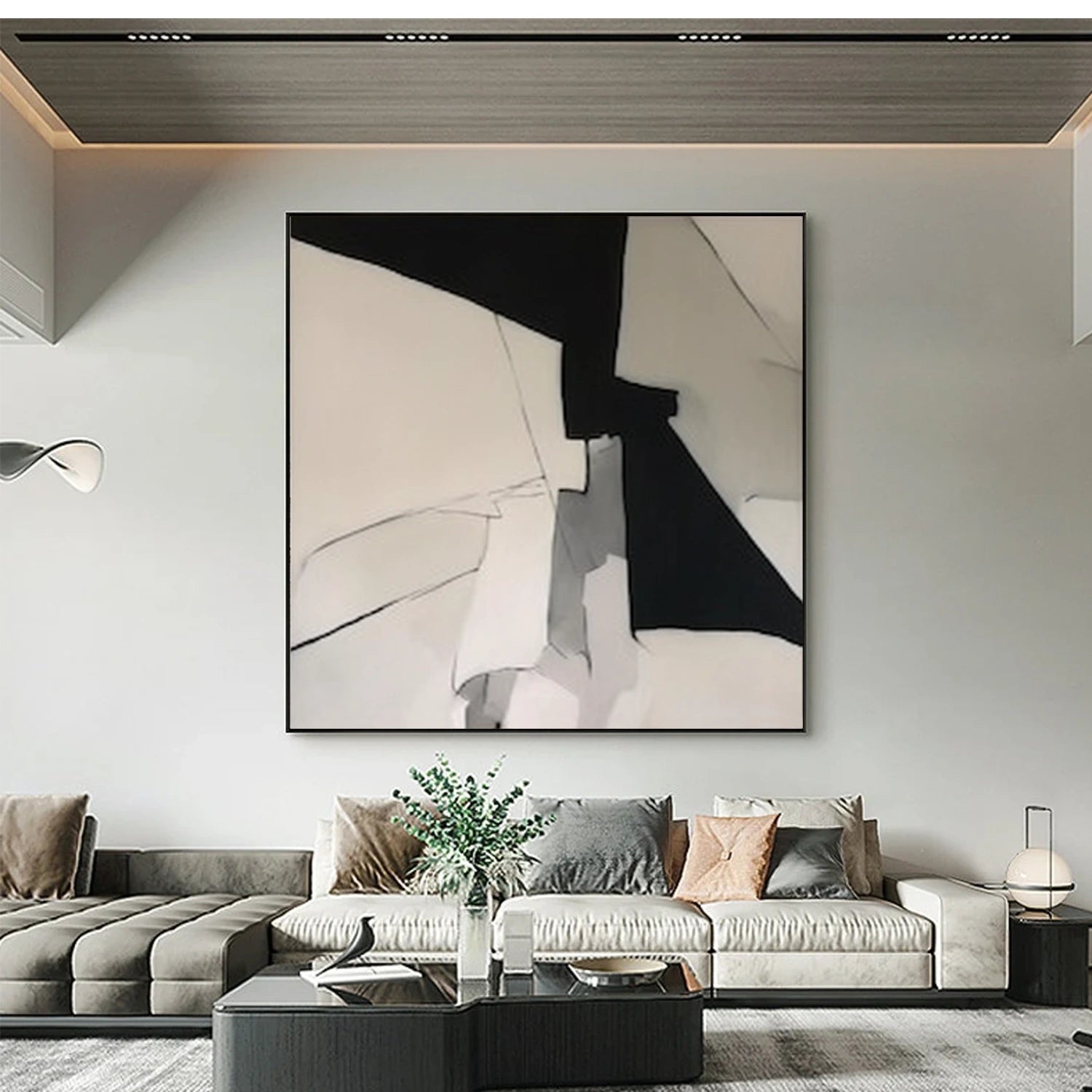Abstract Canvas Art #WS673