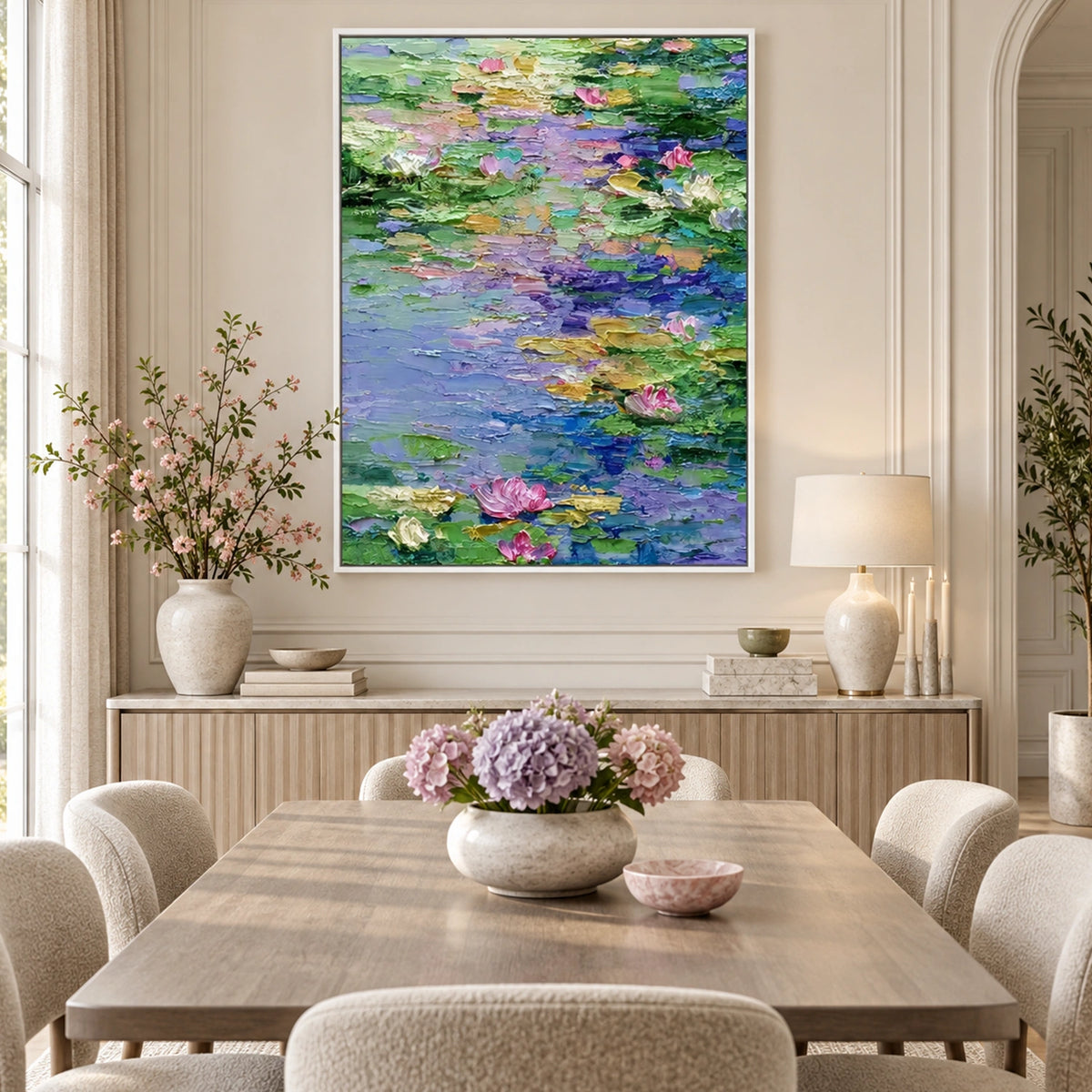 Flower & Tree Abstract Wall Art #ML290