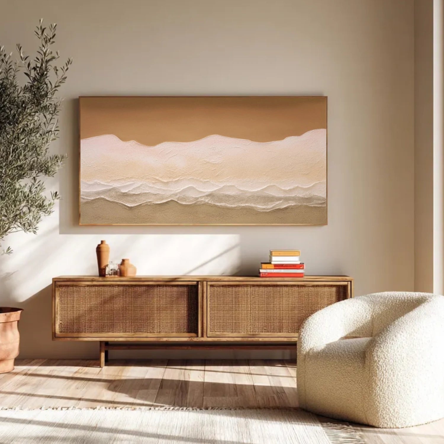 Sea & Sky Abstract Wall Art #MS287