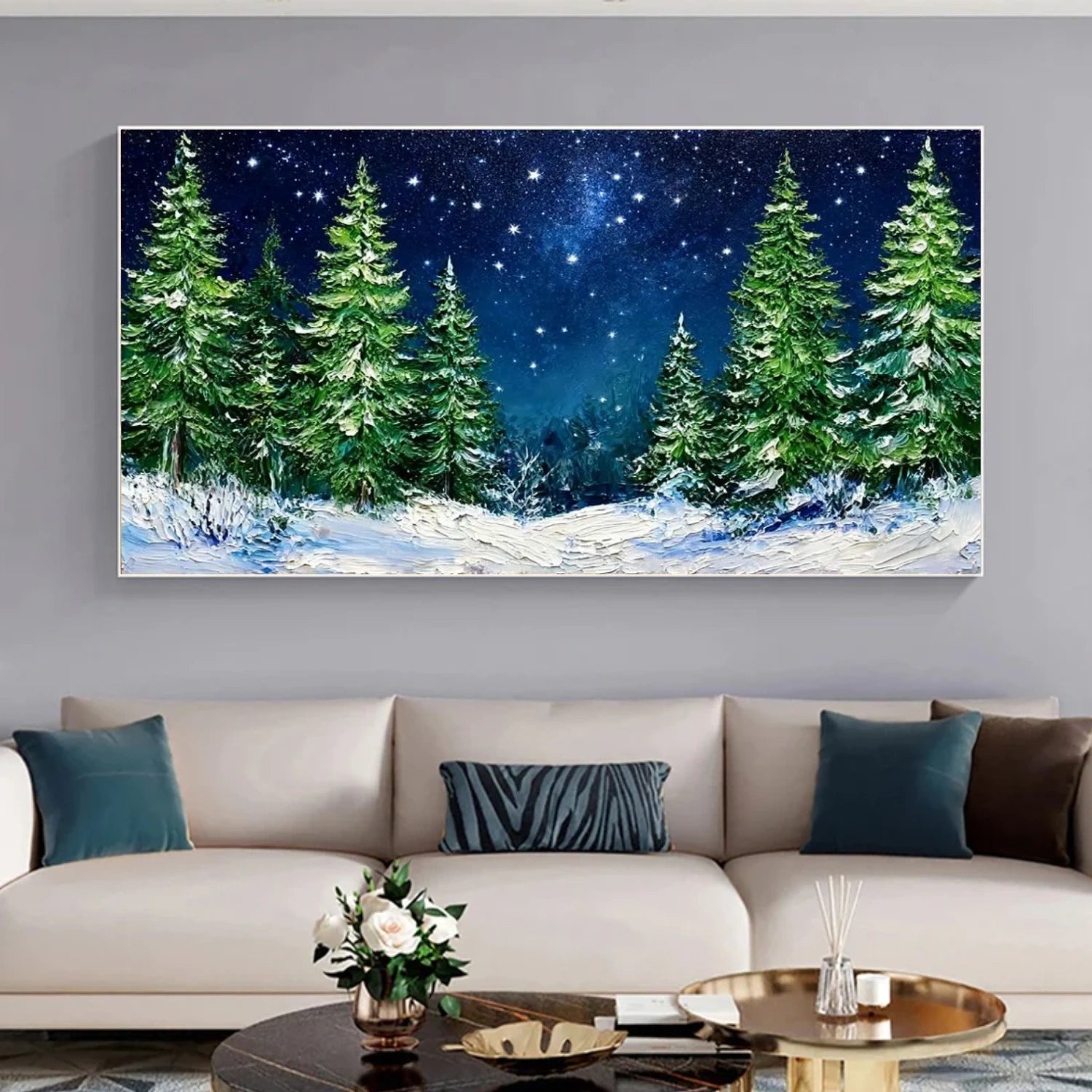 Flower & Tree Abstract Wall Art #ML181