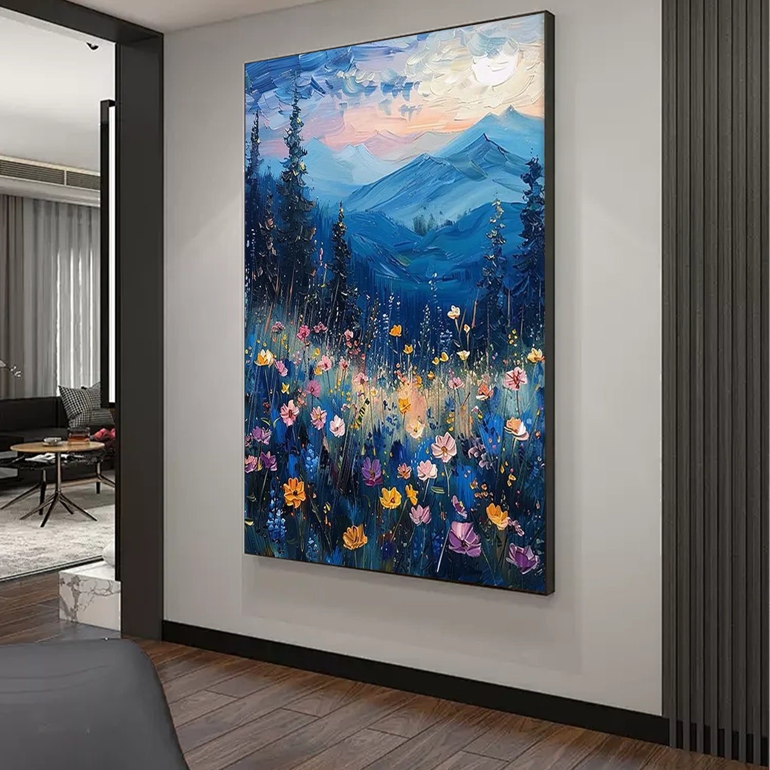 Flower & Tree Abstract Wall Art #ML119