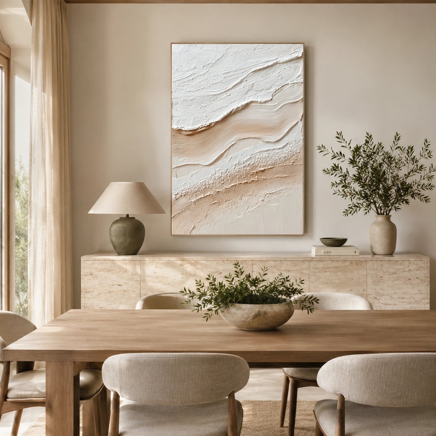 Minimalist Textured Canvas Art #MM400