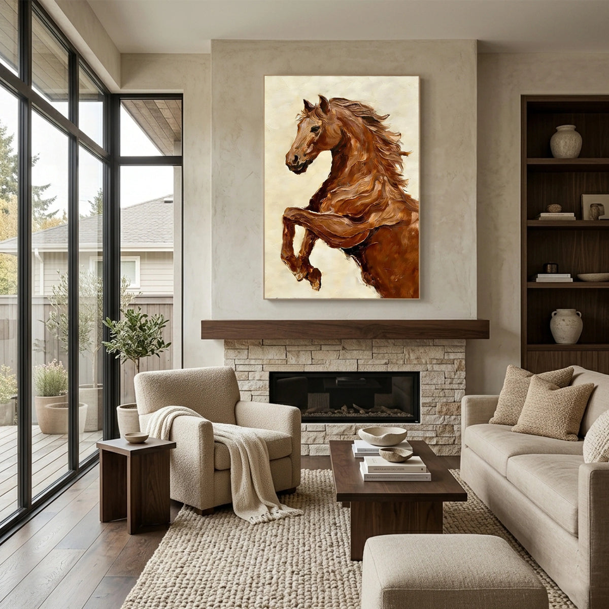 Abstract Animal Wall Art #AL243
