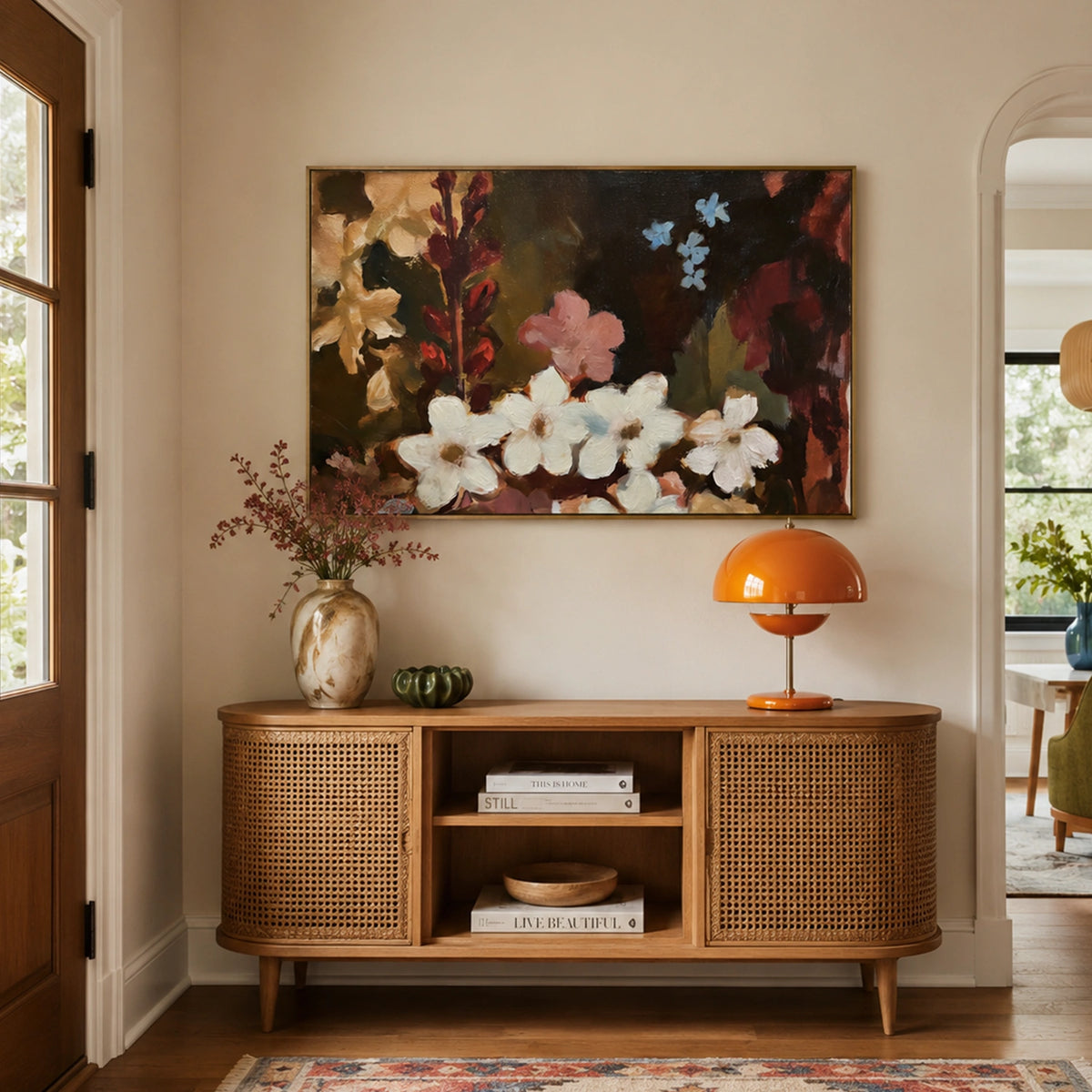 Flower & Tree Abstract Wall Art #ML269