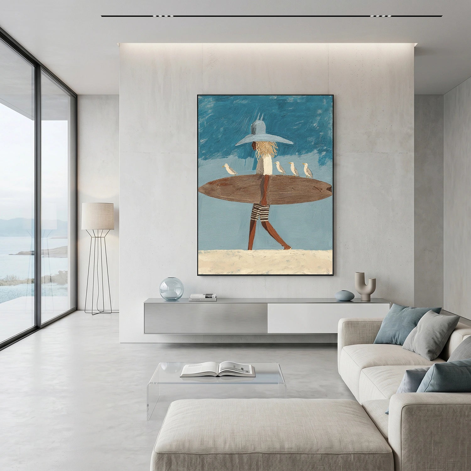 Surfing Sport Wall Art #SA101
