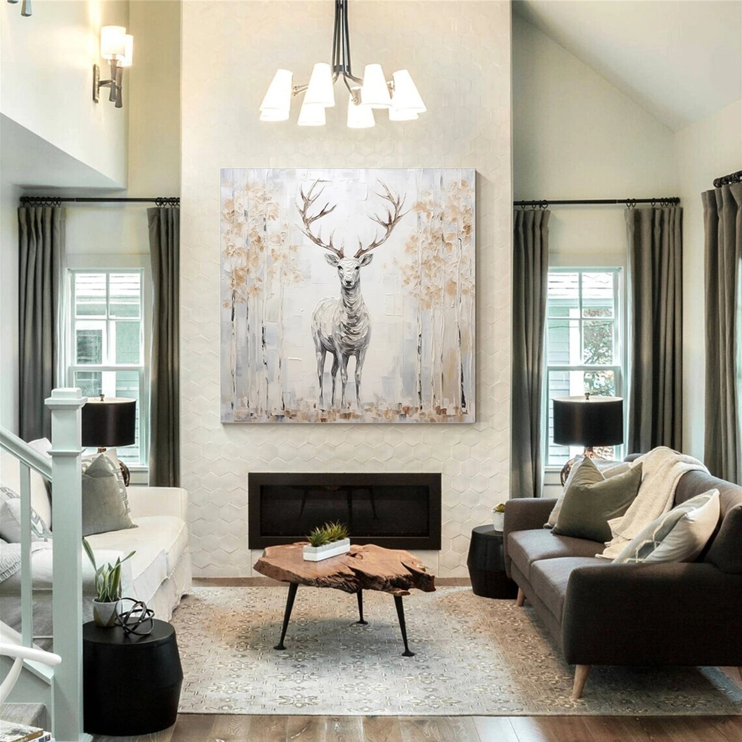 Abstract Animal Wall Art #AL135